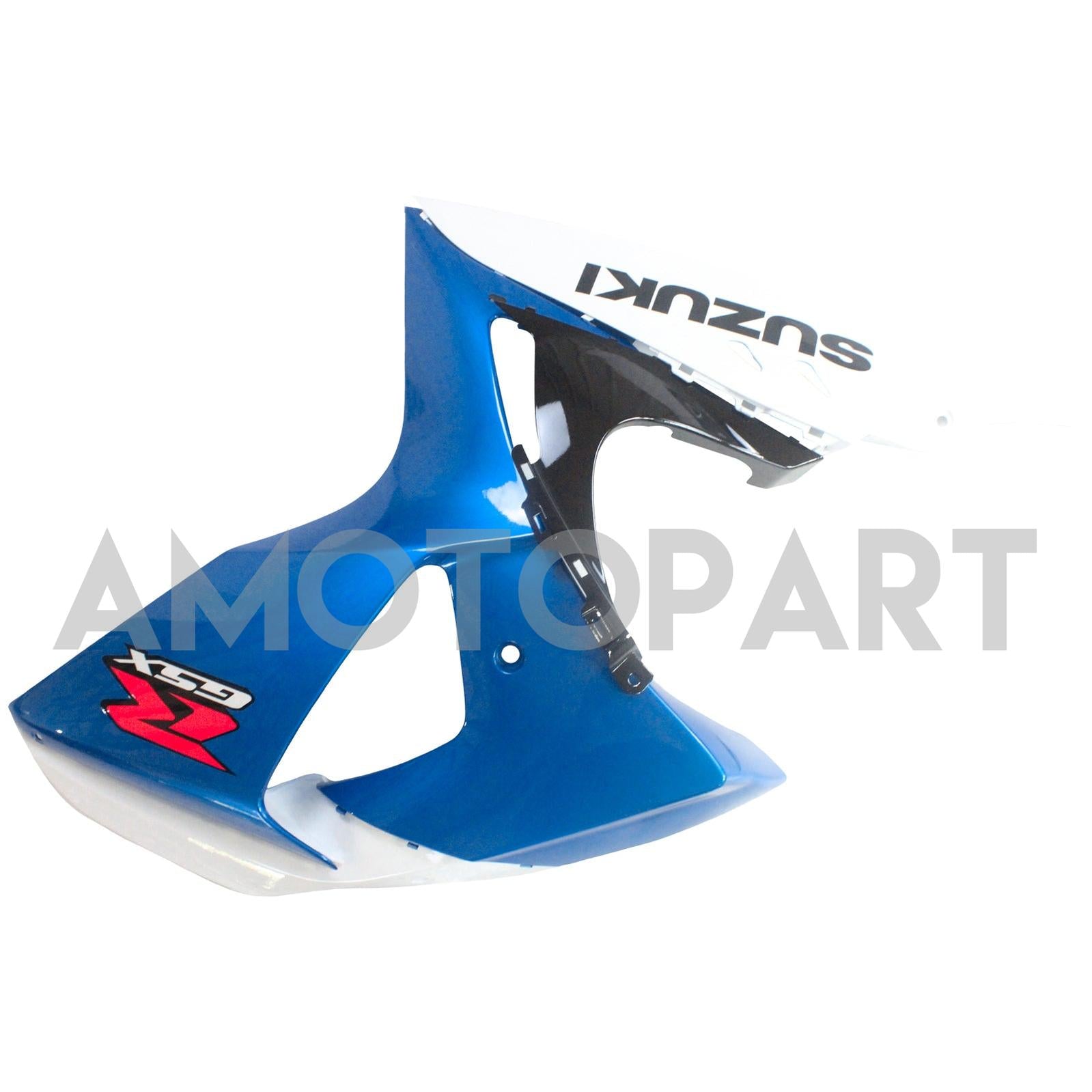 Amotopart 2009-2016 Suzuki GSXR1000 Fairing Glossy Blue&Red letter Kit