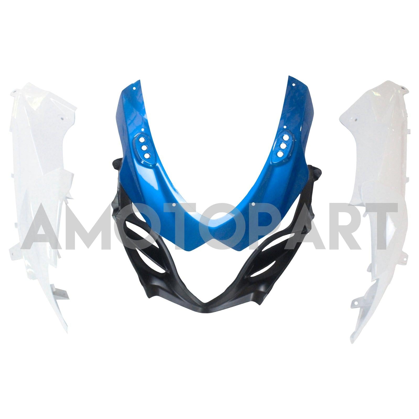 Amotopart 2009-2016 Suzuki GSXR1000 Fairing Glossy Blue&Red letter Kit