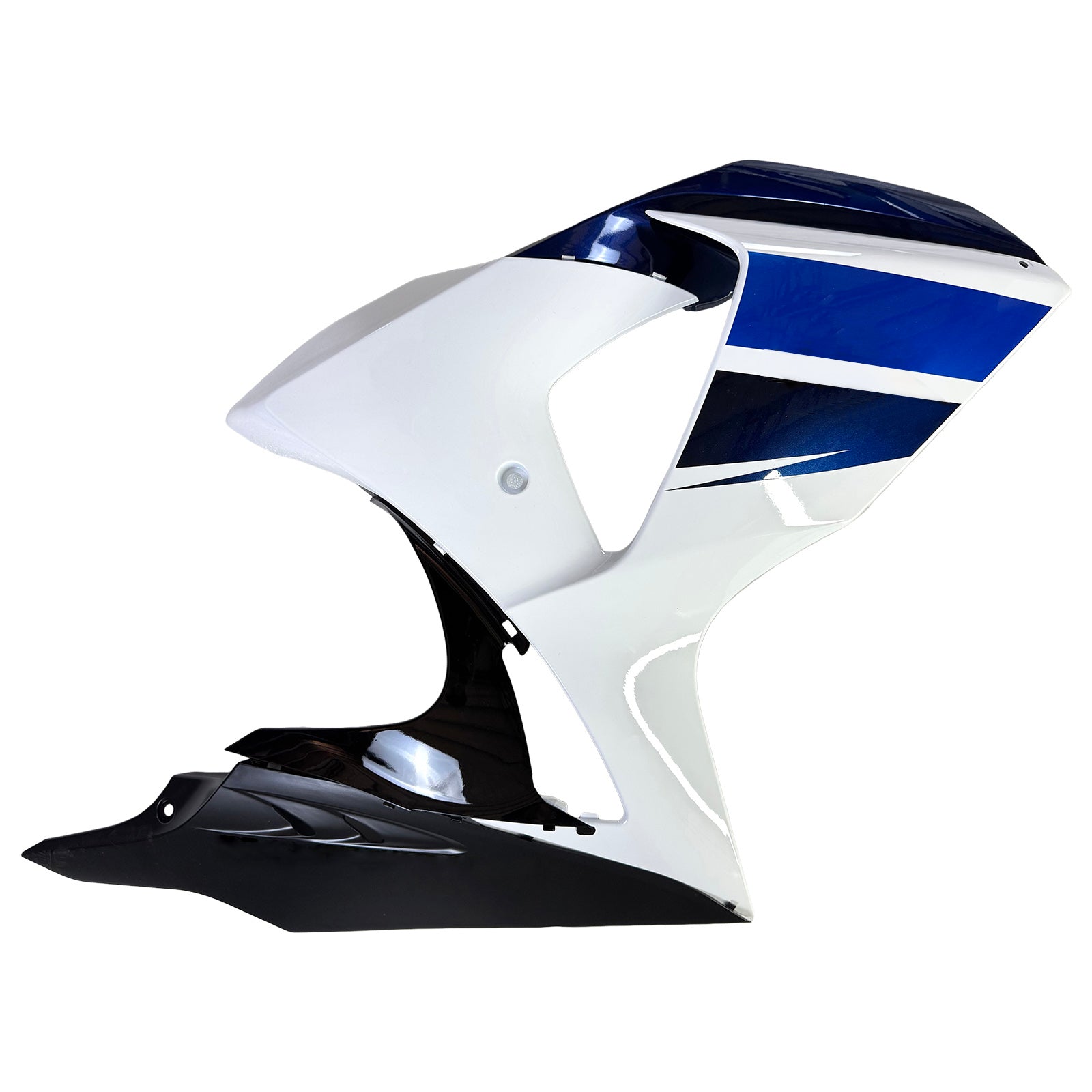 Amotopart 2009-2016 Suzuki GSXR1000 Fairing White & Blue Kit