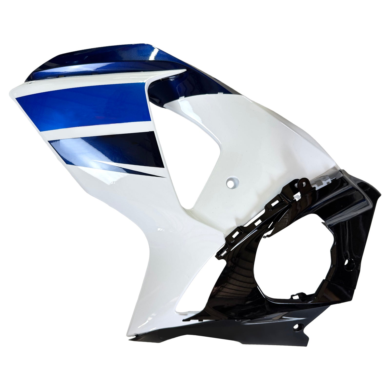 Amotopart 2009-2016 Suzuki GSXR1000 Fairing White & Blue Kit