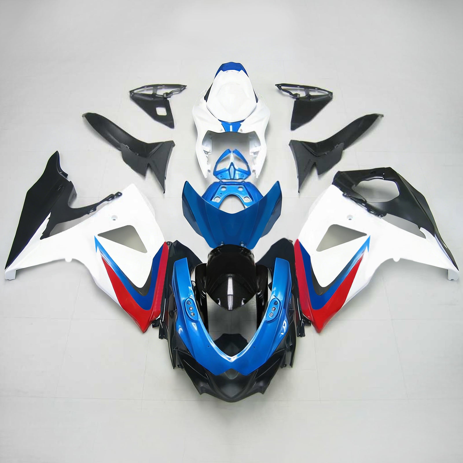 Amotopart kuip voor Suzuki GSXR1000 (2009-2016) blauw&Red Kit