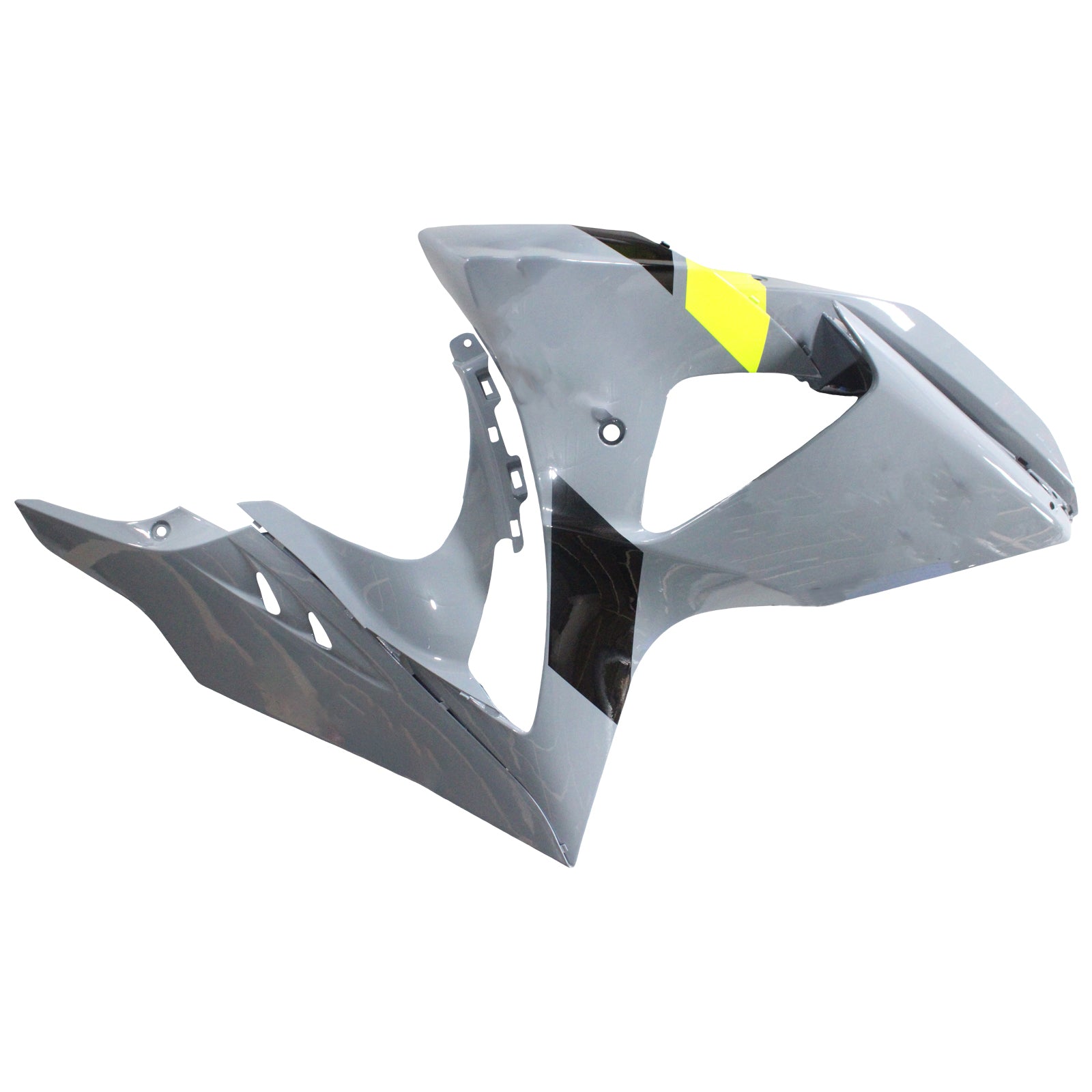 Amotopart 2009-2016 Suzuki GSXR1000 Fairing Grey & Black Kit