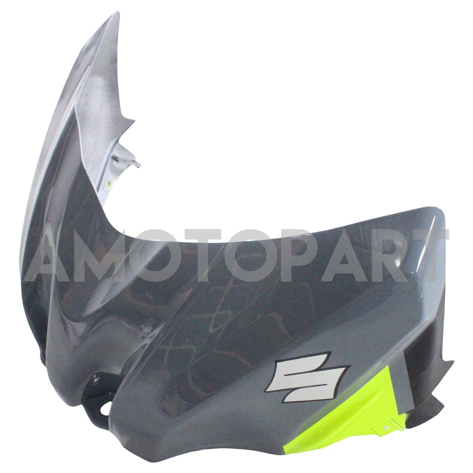 Amotopart 2009–2016 Suzuki GSXR1000 Verkleidung, Grau&Schwarzes Kit