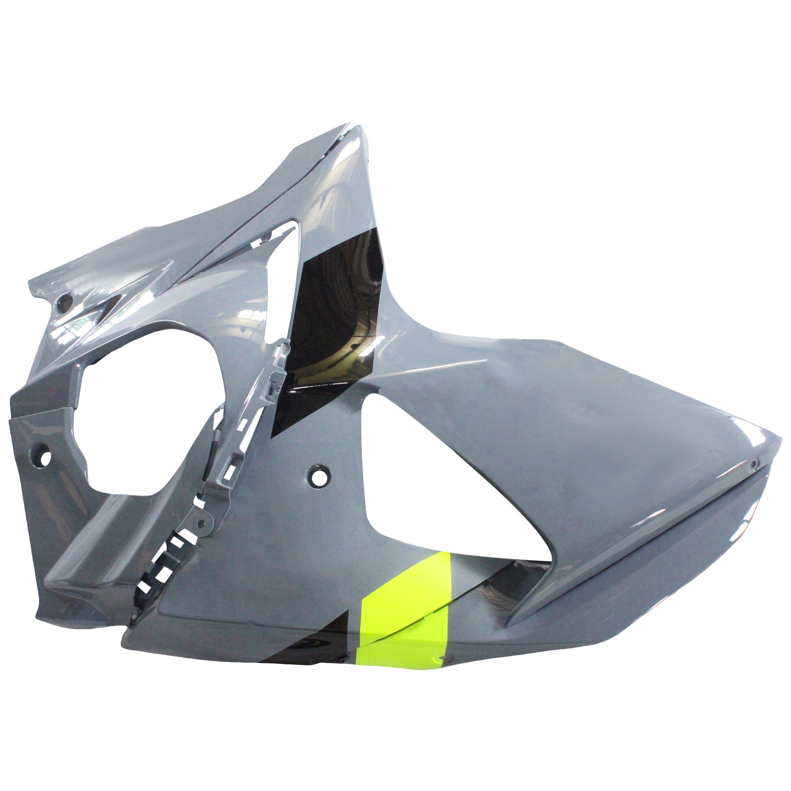 Amotopart 2009-2016 Suzuki GSXR1000 Fairing Grey & Black Kit