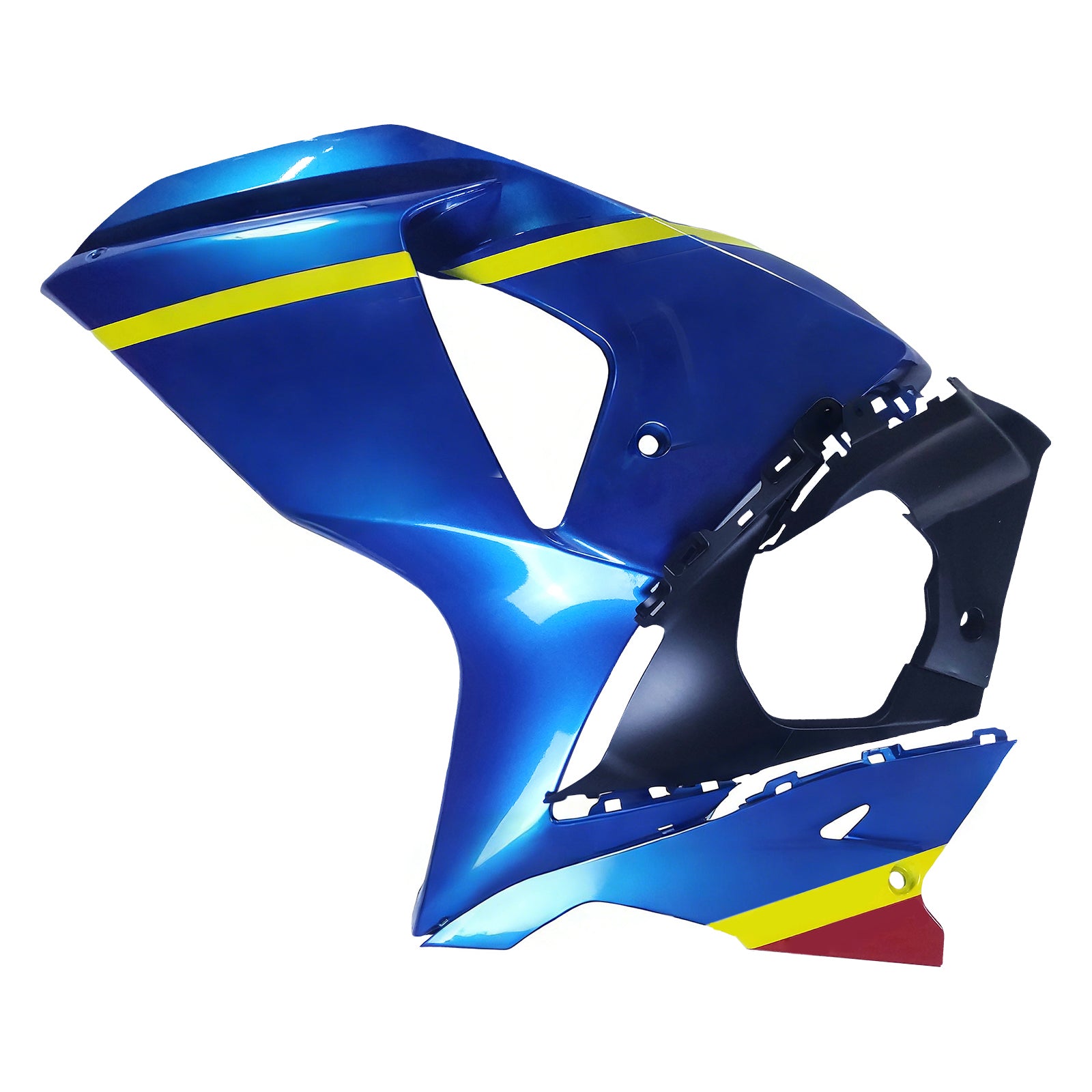 Amotopart 2009-2016 K9 GSXR1000 Suzuki Blue&Yellow Style1 Fairing Kit