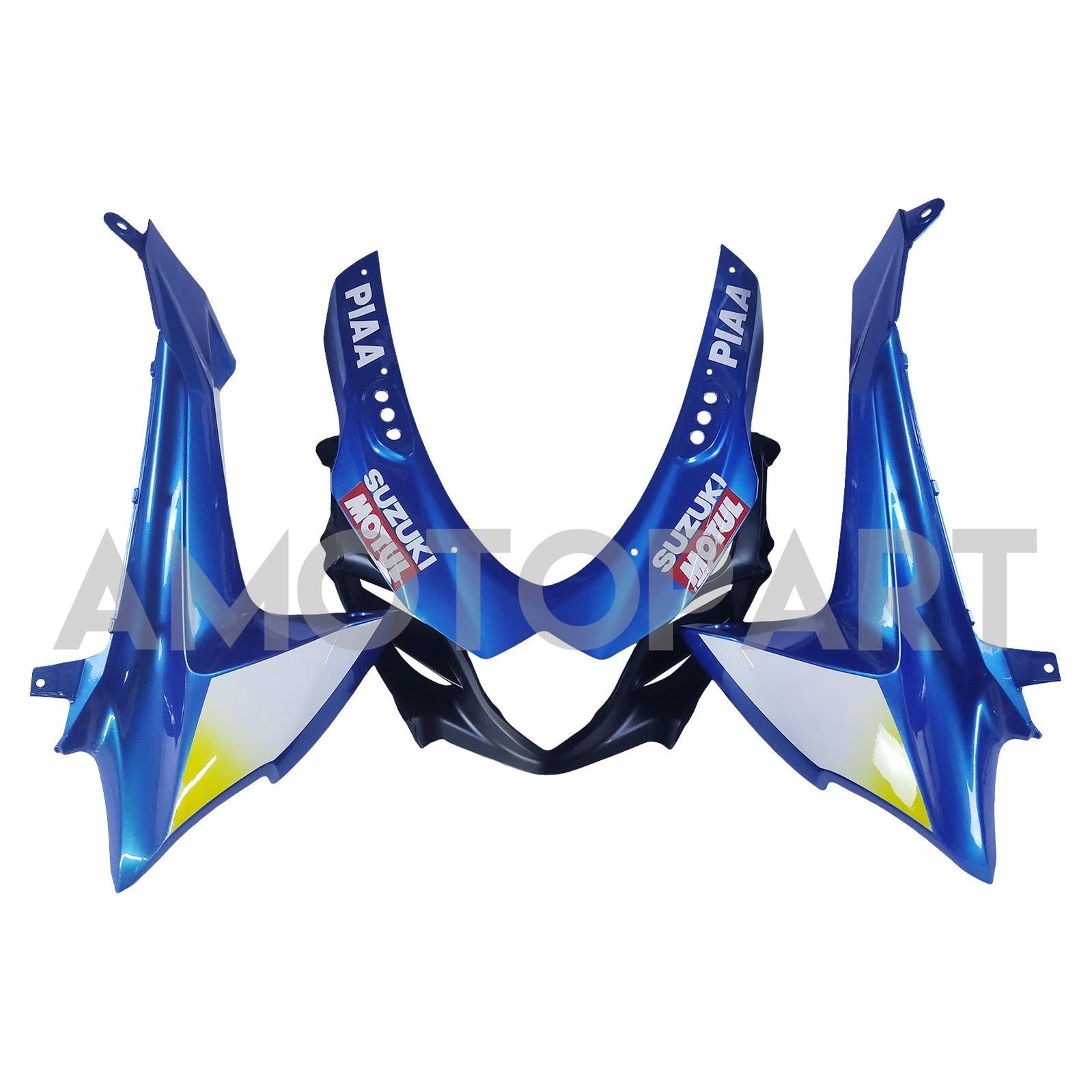 Amotopart 2009–2016 K9 GSXR1000 Suzuki, Blau&Gelbes Style1-Verkleidungskit