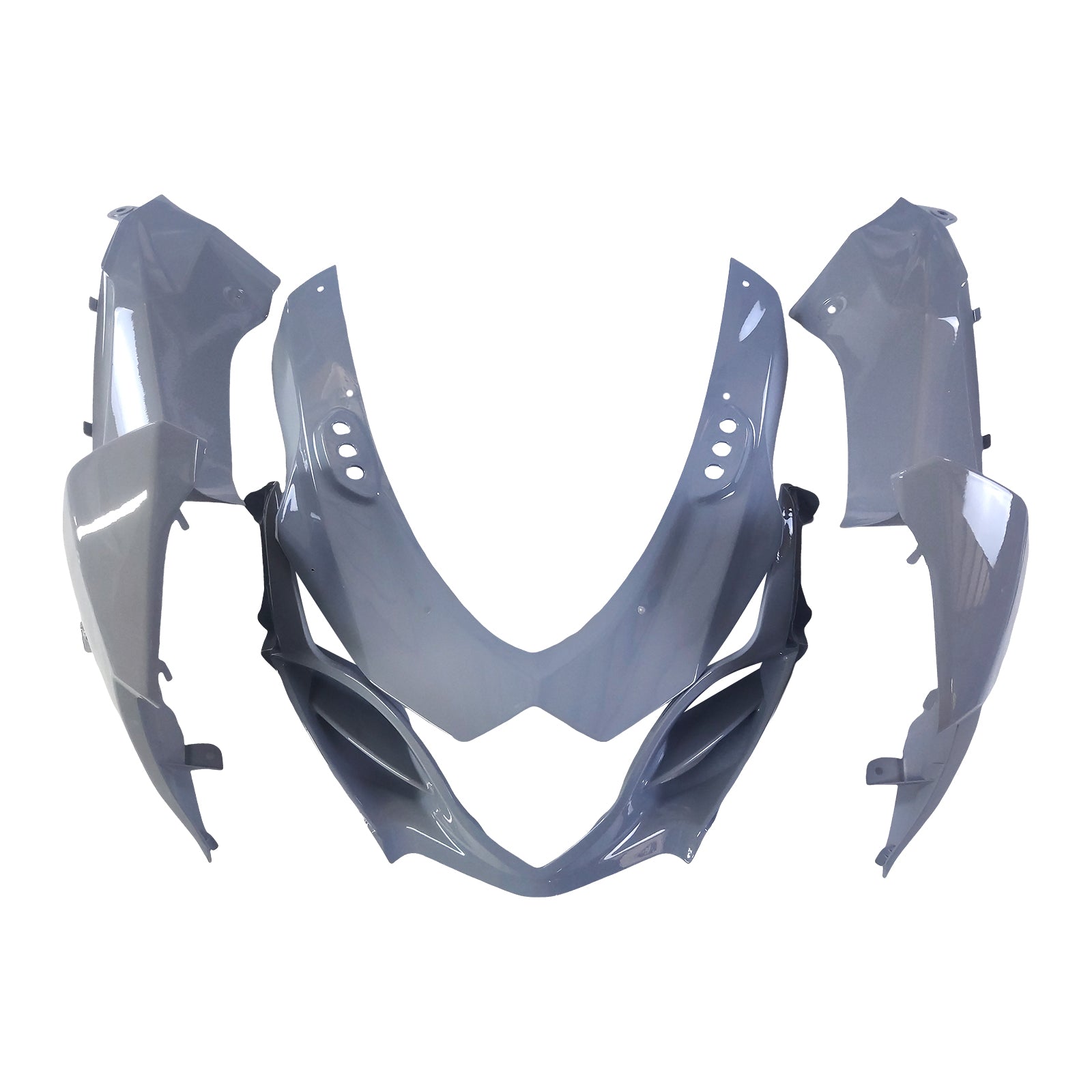 Amotopart 2009-2016 K9 GSXR1000 スズキ グレー&ブラック フェアリングキット