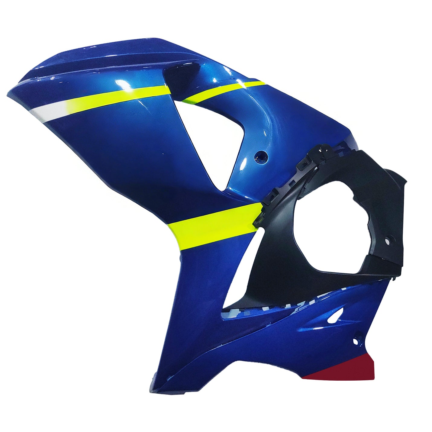 Amotopart 2009-2016 K9 GSXR1000 Suzuki Blue & Lime Green Fairing Kit
