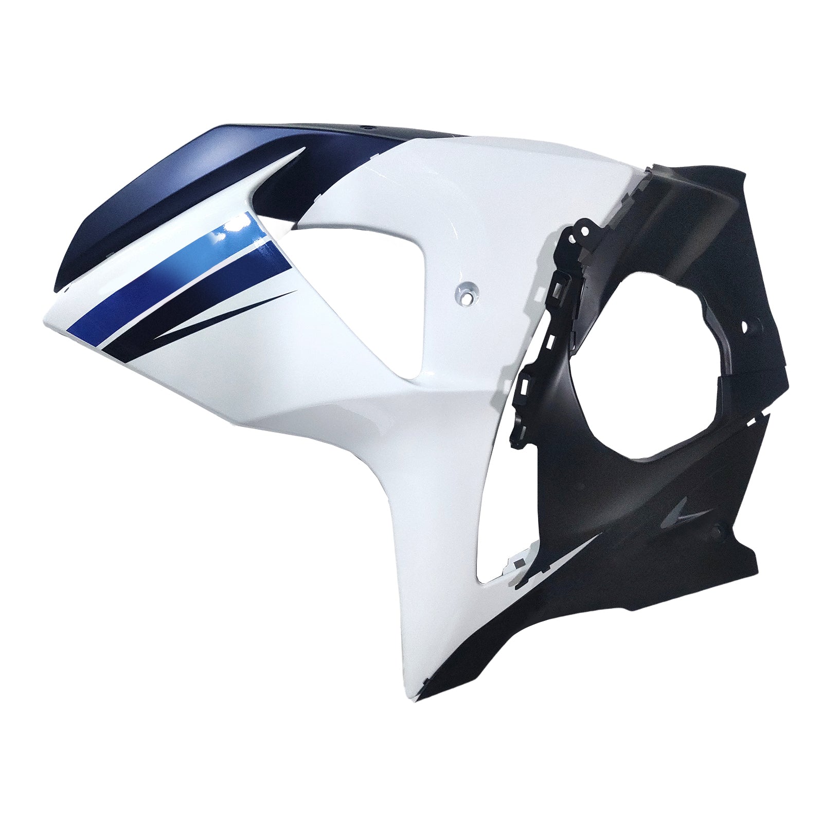 Amotopart 2009-2016 K9 GSXR1000 Suzuki Blue&White Style1 Fairing Kit