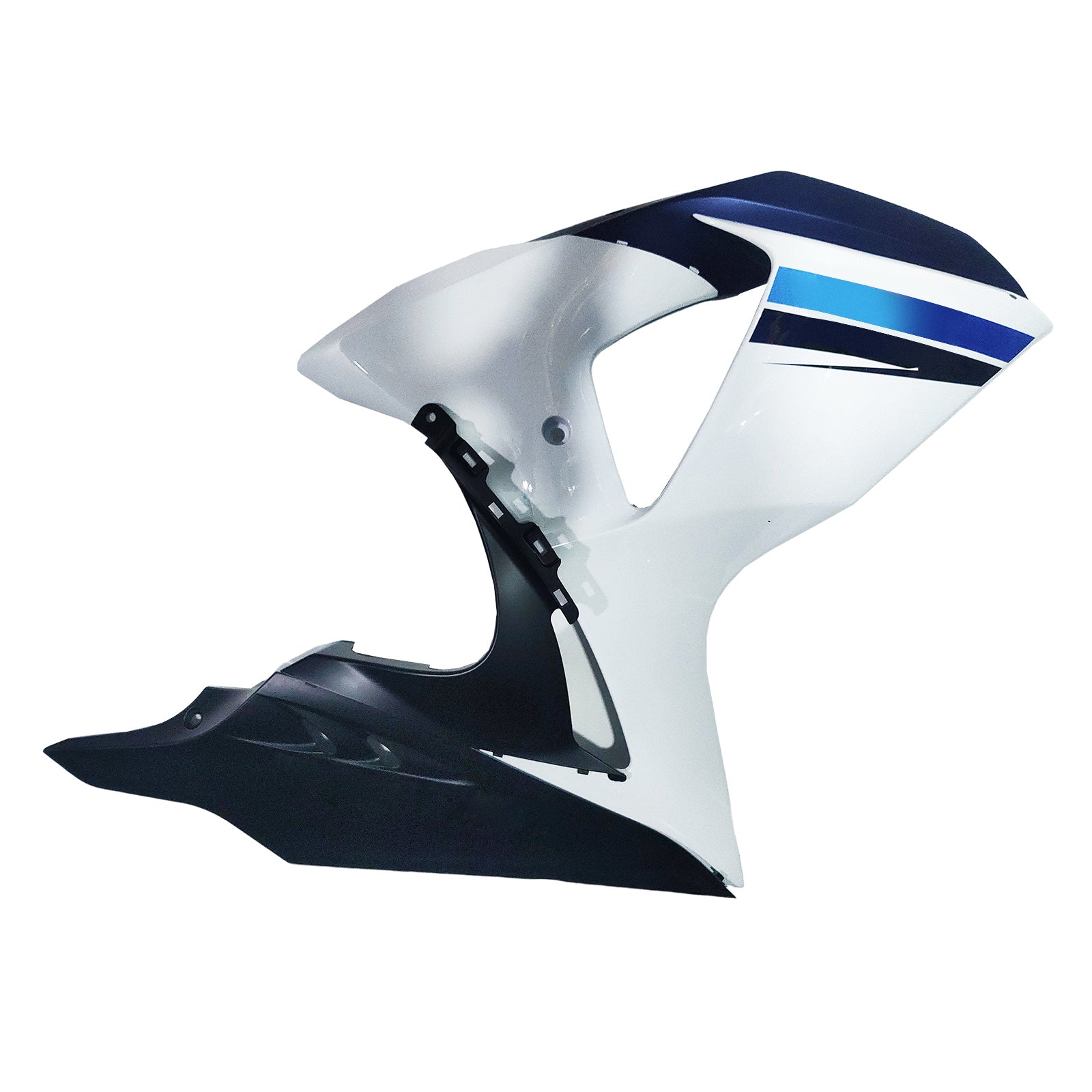 Amotopart 2009-2016 K9 GSXR1000 Suzuki Blue&White Style1 Fairing Kit
