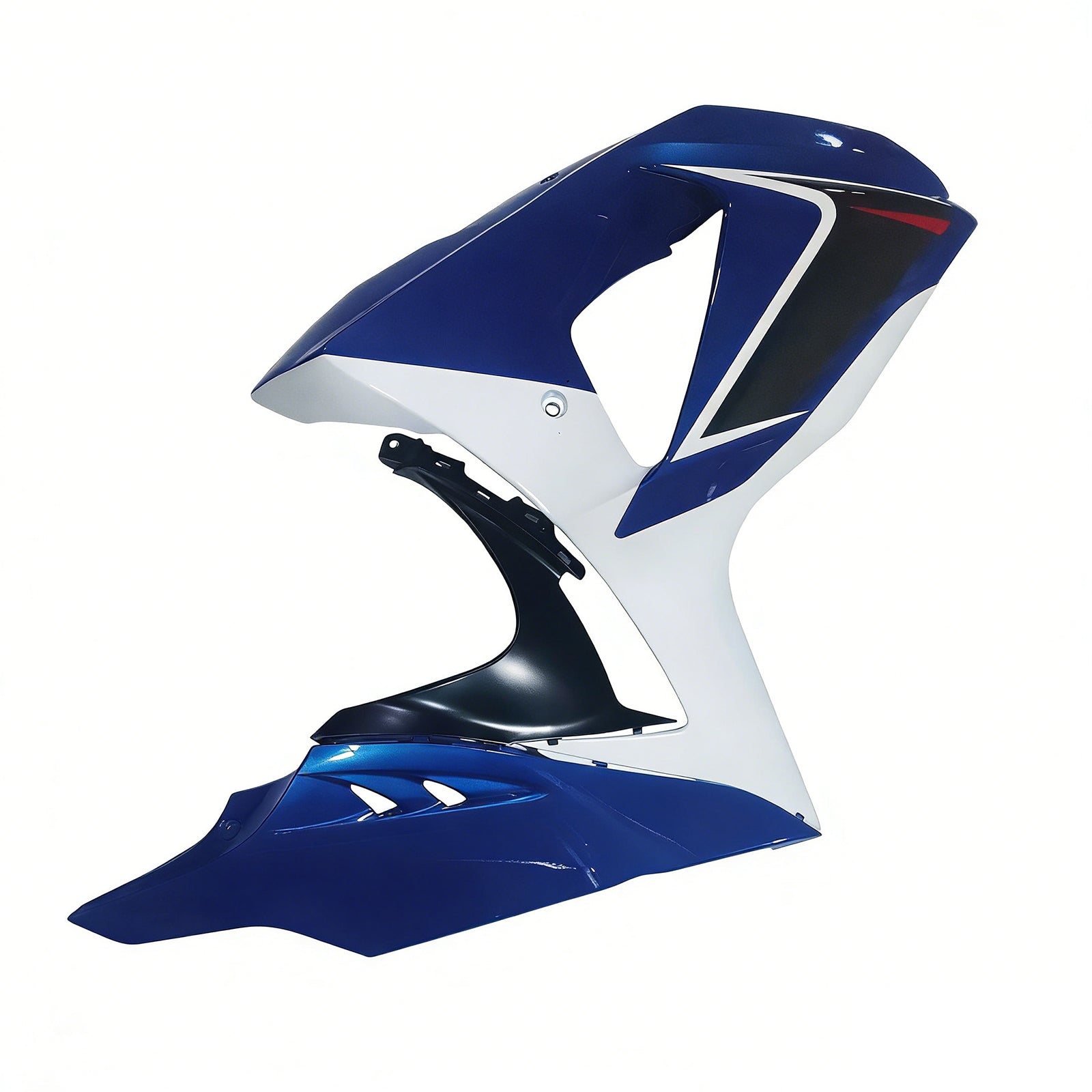 Amotopart 2009-2016 K9 GSXR1000 Suzuki White&Blue Style5 Fairing Kit