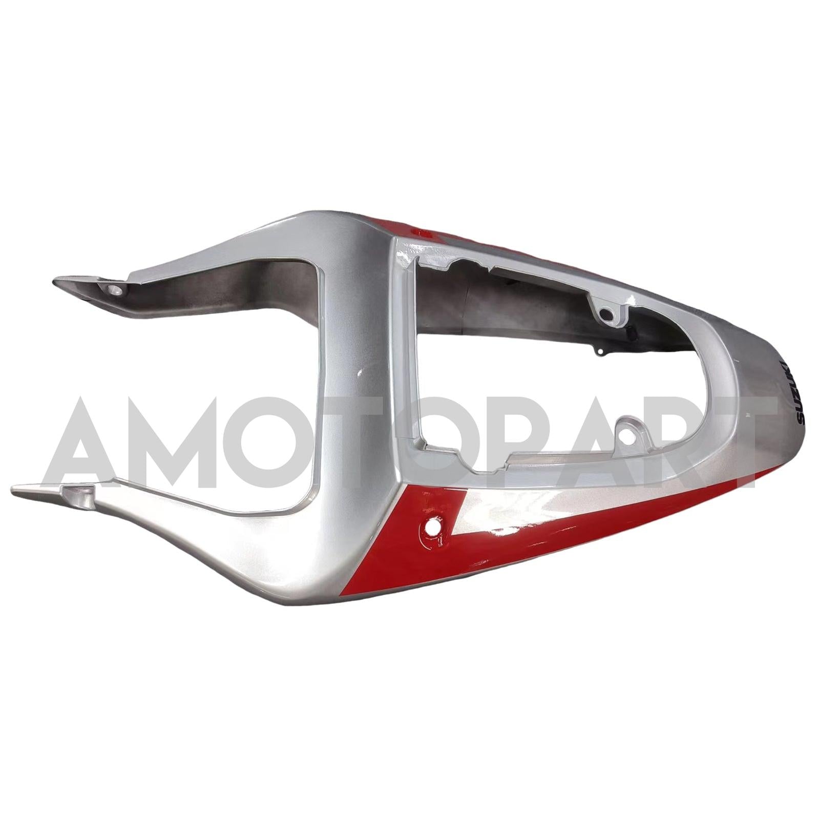 Amotopart Suzuki 01-03 GSXR600 & 00-03 GSXR750 Black Silver GSXR Racing Fairing Kit