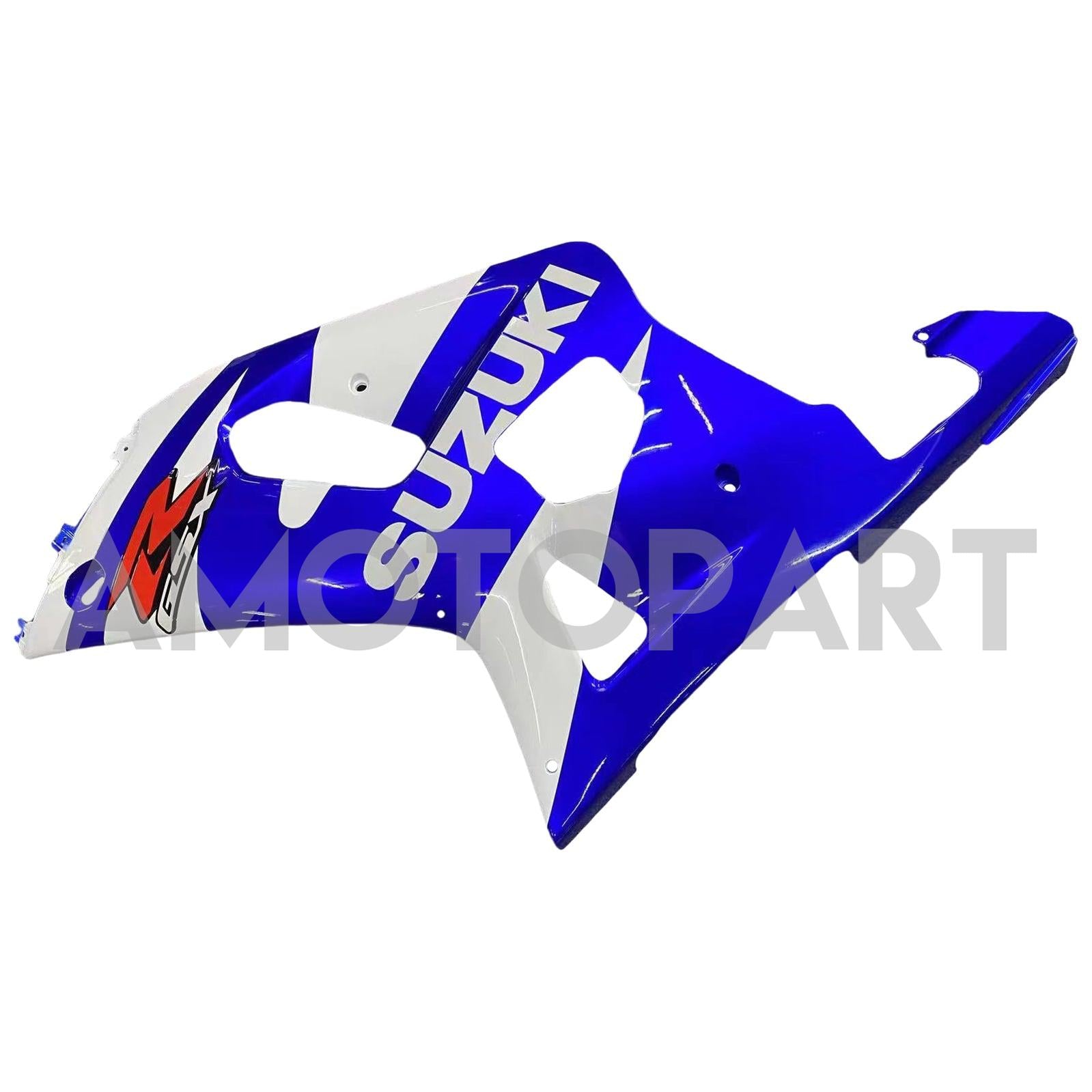 Amotopart Suzuki 01-03 GSXR600 & 00-03 GSXR750 Blue White Fairing Kit