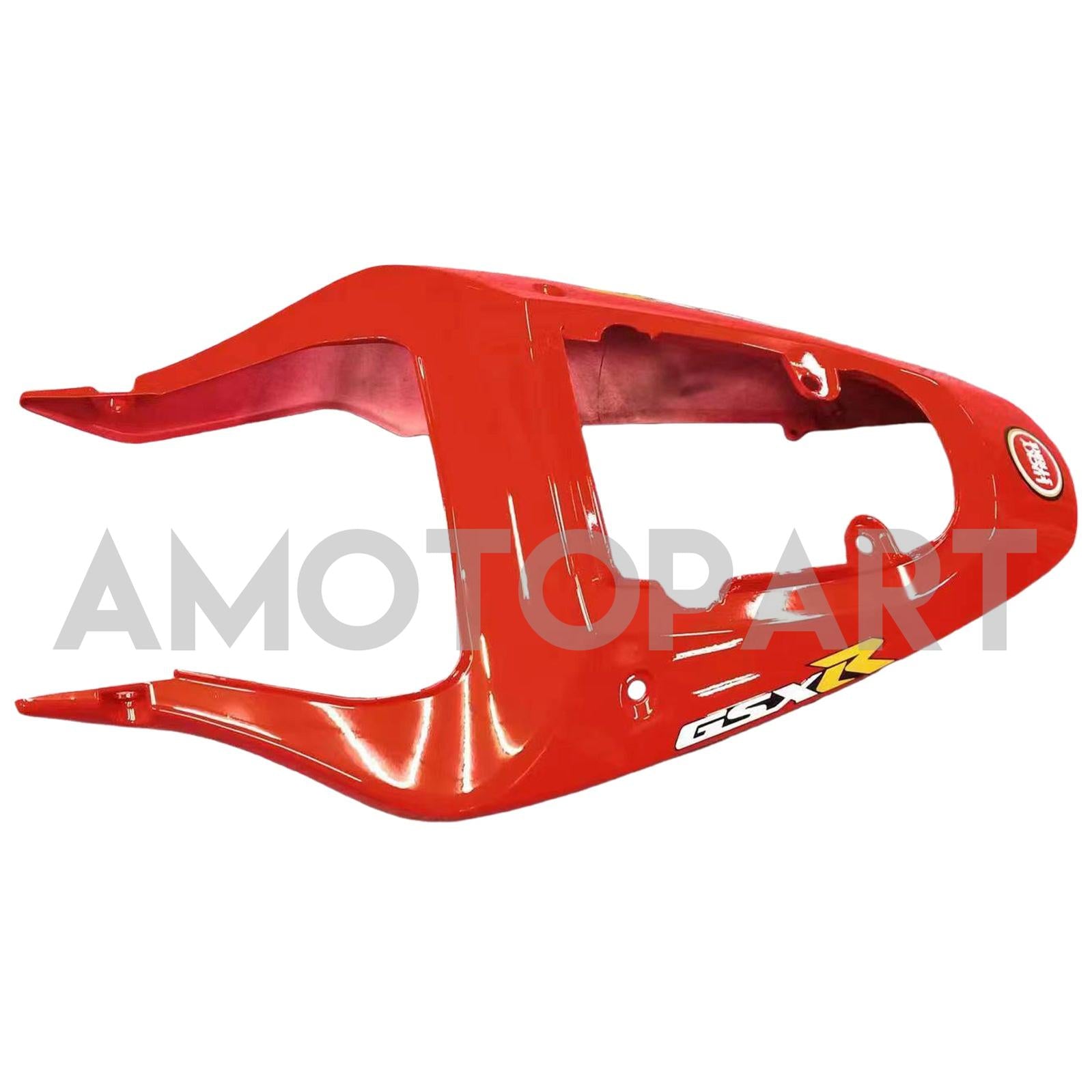 Amotopart Suzuki 01-03 GSXR600 & 00–03 GSXR750 Lucky Strike Racin weiß rot Verkleidungssatz