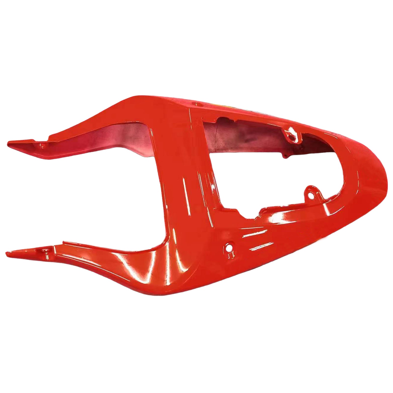 Amotopart Suzuki 01-03 GSXR600 & 00-03 GSXR750 heldige streik Racin White Red Fairing Kit