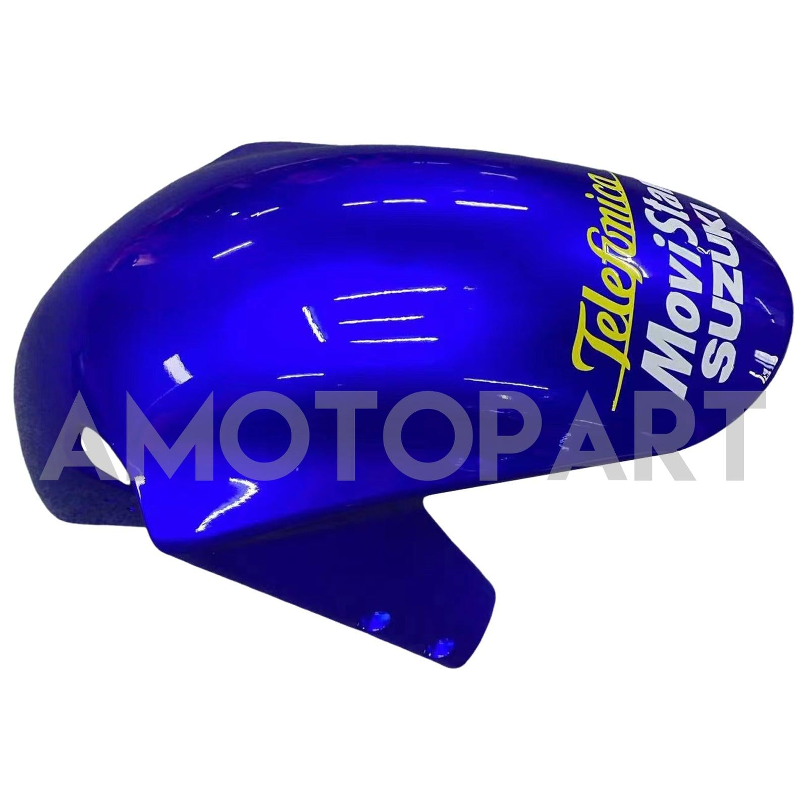 Amotopart Suzuki 01-03 GSXR600 & 00-03 GSXR750 Movistar Racing Blue Fairing Kit