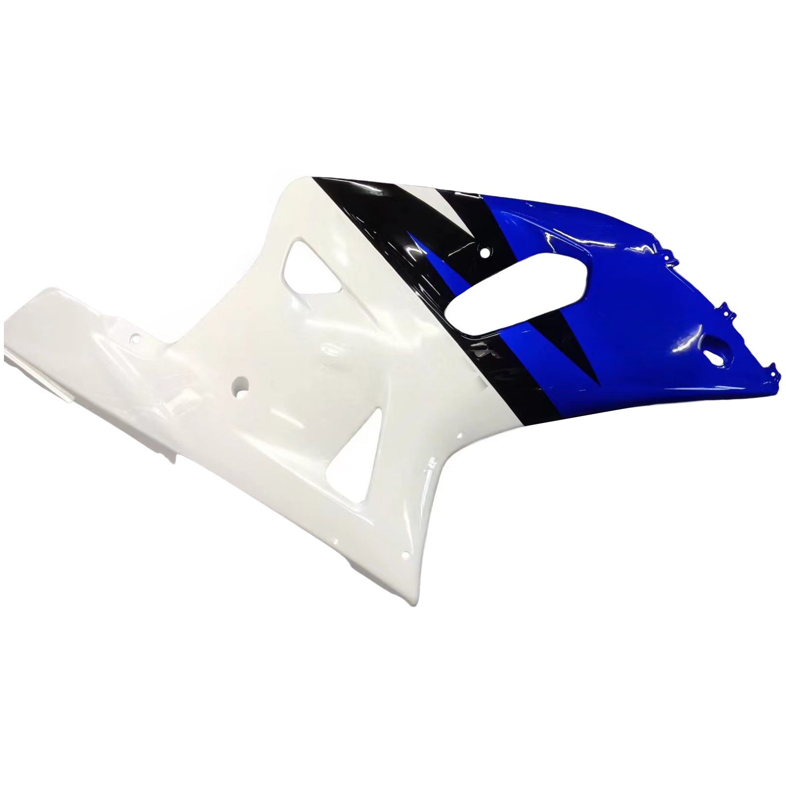 Amotopart Suzuki 01-03 GSXR600 & 00-03 GSXR750 White Blue Fairing Kit