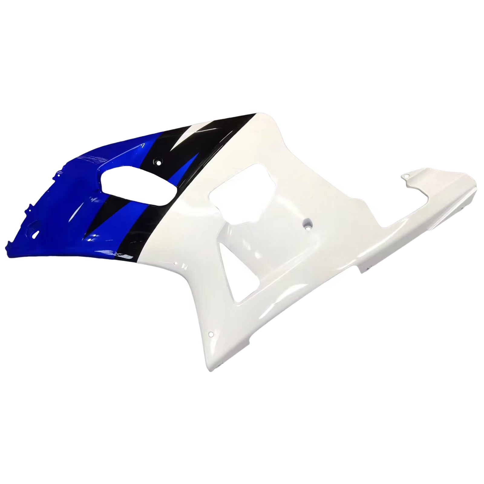 Amotopart Suzuki 01-03 GSXR600 & 00-03 GSXR750 White Blue Fairing Kit
