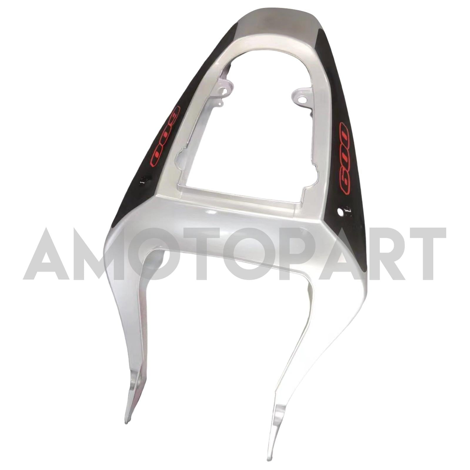 Amotopart Suzuki 01-03 GSXR600 & 00-03 GSXR750 Red Silver Black Fairing Kit