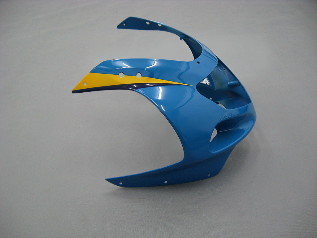 Amotopart Suzuki 01-03 GSXR600 & 00-03 GSXR750 Rizla GSXR Racing Blue Black Fairing Kit