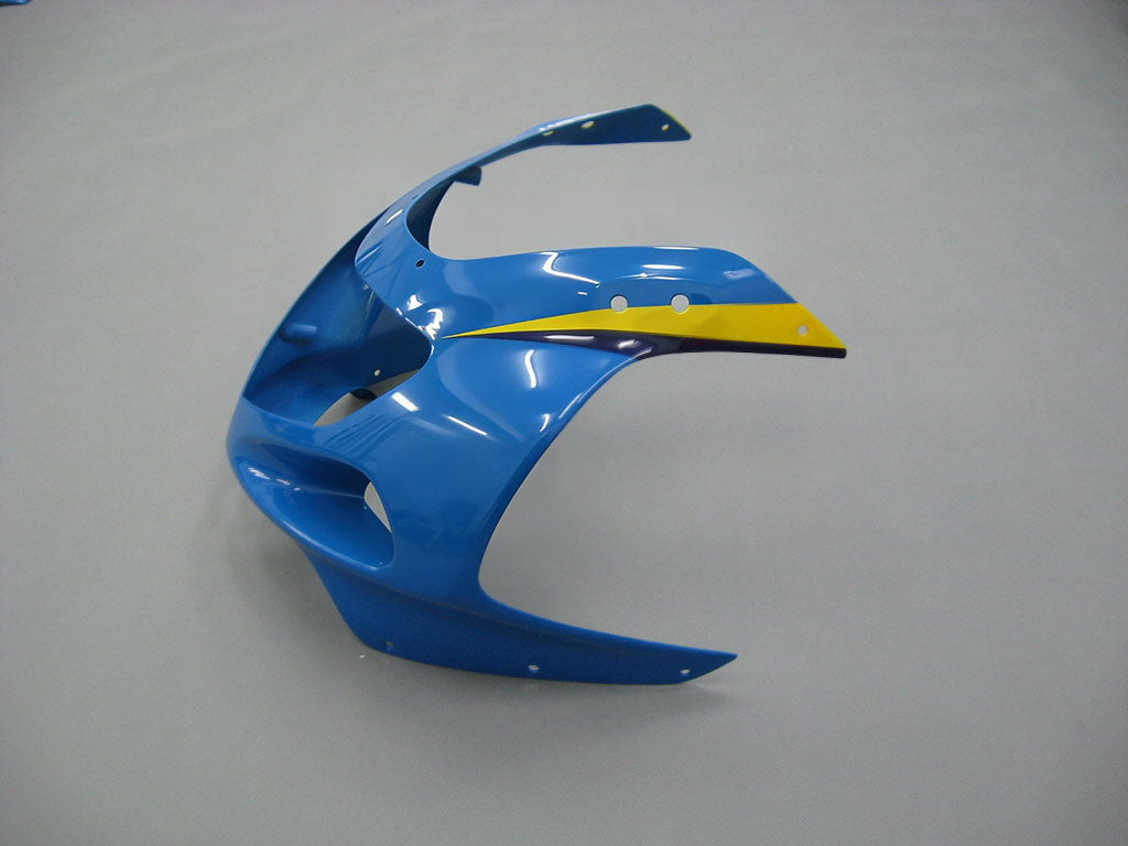 Amotopart Suzuki 01-03 GSXR600 & 00-03 GSXR750 Rizla GSXR Racing Blue Black Fairing Kit