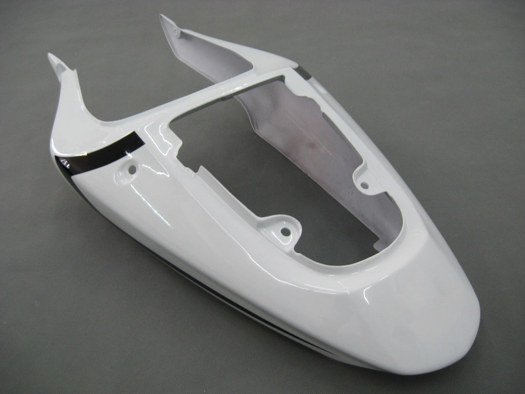 Amotopart Suzuki 01-03 GSXR600 & 00-03 GSXR750 White Black Fairing Kit