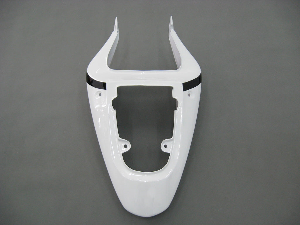 Amotopart Suzuki 01-03 GSXR600 & 00-03 GSXR750 White Black Fairing Kit