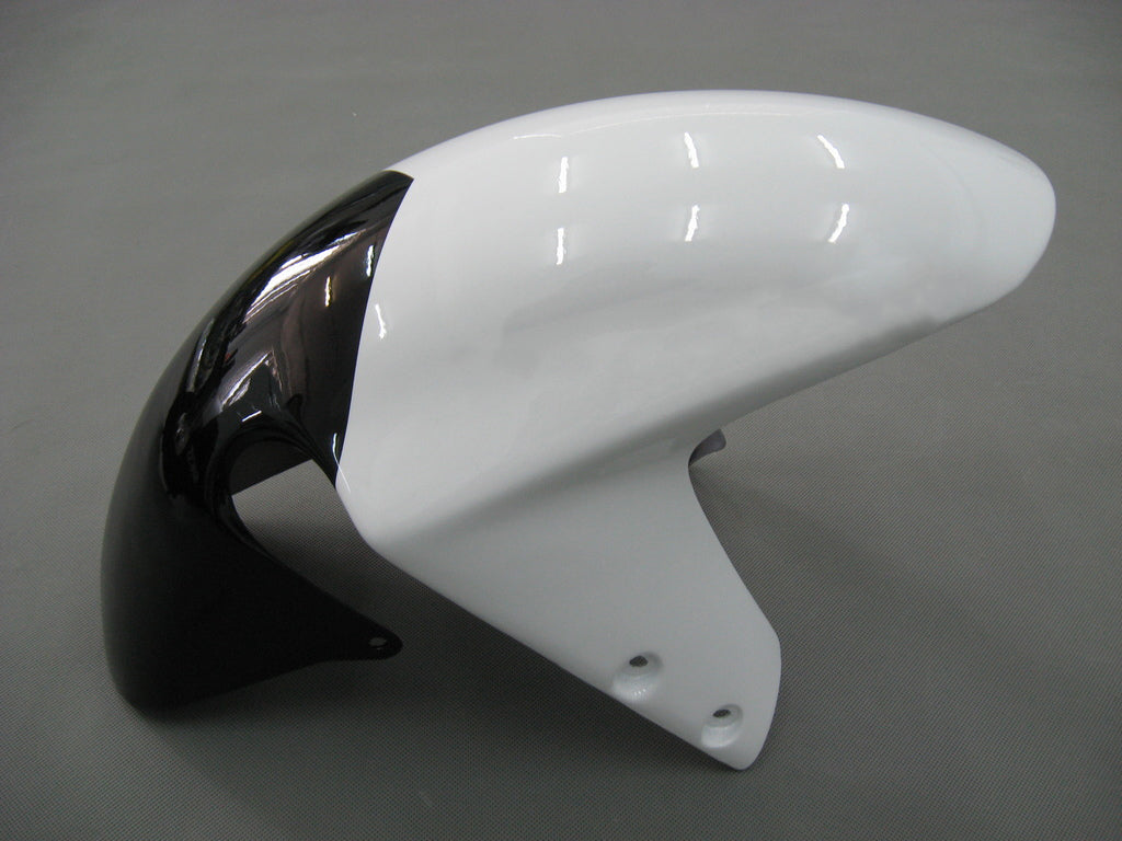 Amotopart Suzuki 01-03 GSXR600 & 00-03 GSXR750 White Black Fairing Kit