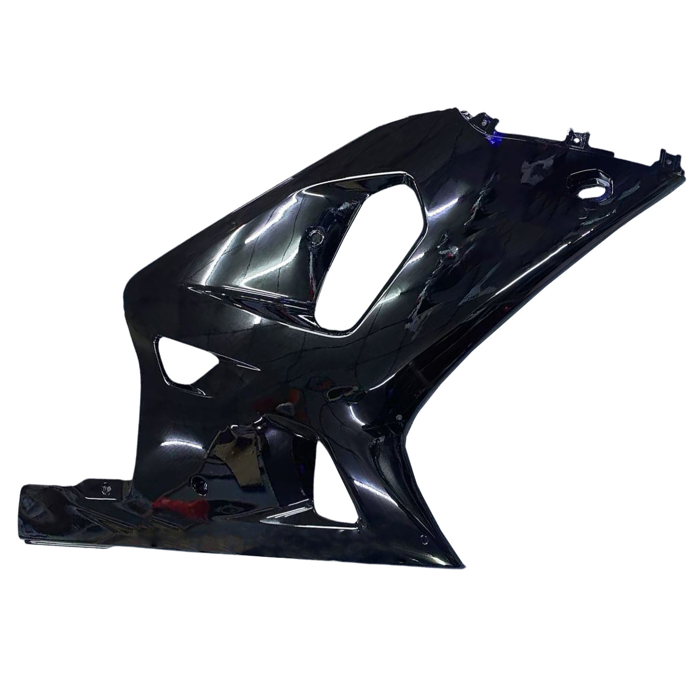 Amotopart スズキ 01-03 GSXR600 & 00-03 GSXR750 レーシング ブラック フェアリング キット