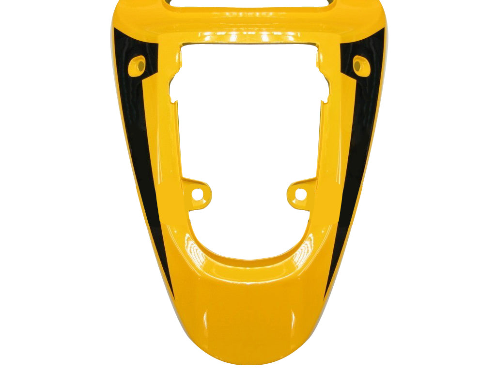 Amotopart スズキ 01-03 GSXR600 & 00-03 GSXR750 レーシング イエロー ブラック フェアリング キット