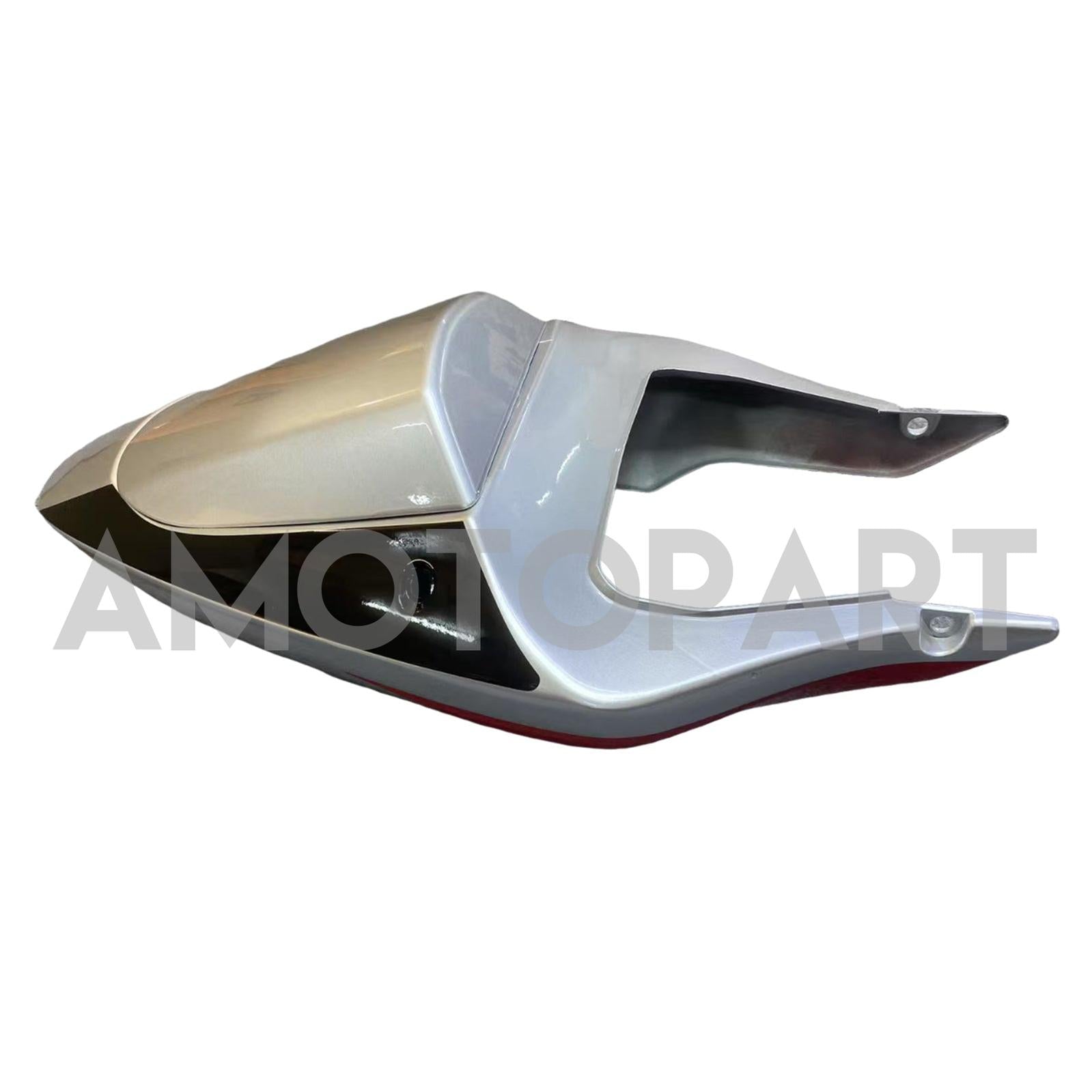 Amotopart Suzuki 01-03 GSXR600 & 00-03 GSXR750 Racing Red Silver Fairing Kit