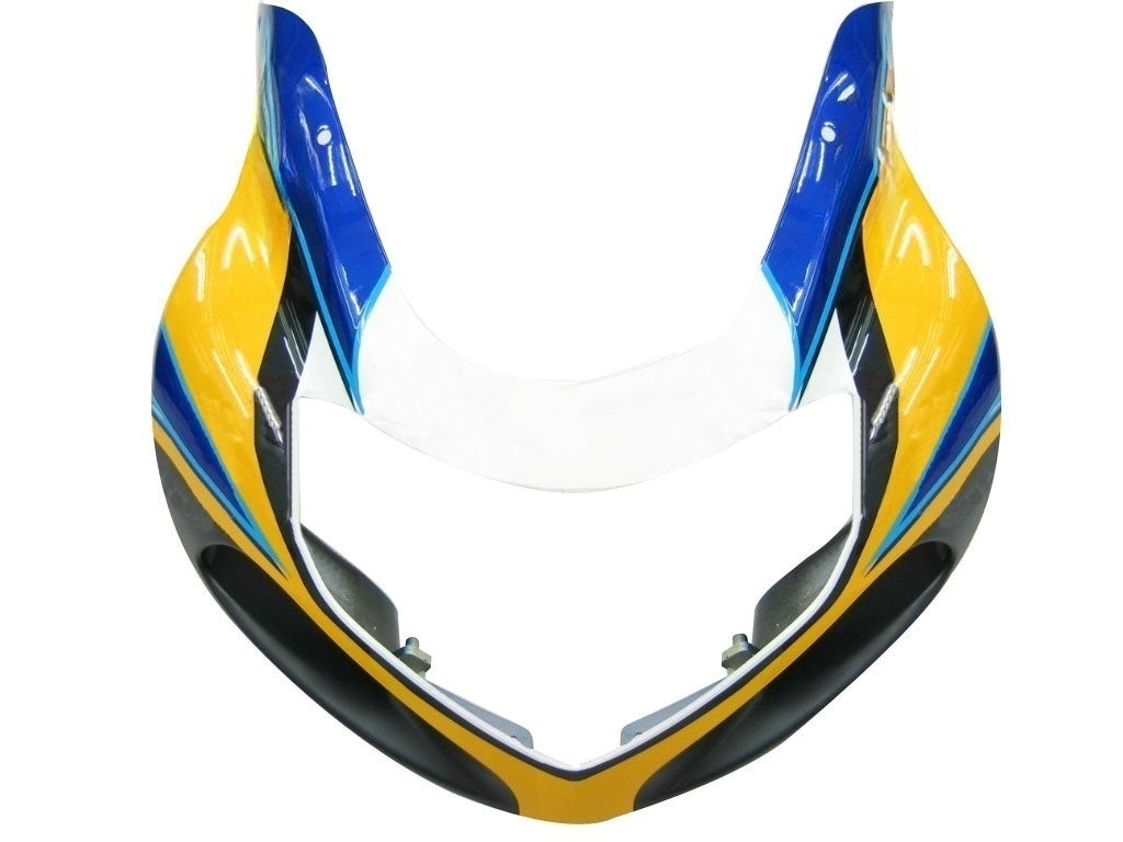 Amotopart Suzuki 01-03 GSXR600 & 00-03 GSXR750 Corona GSXR Racing Blue Yellow Fairing Kit