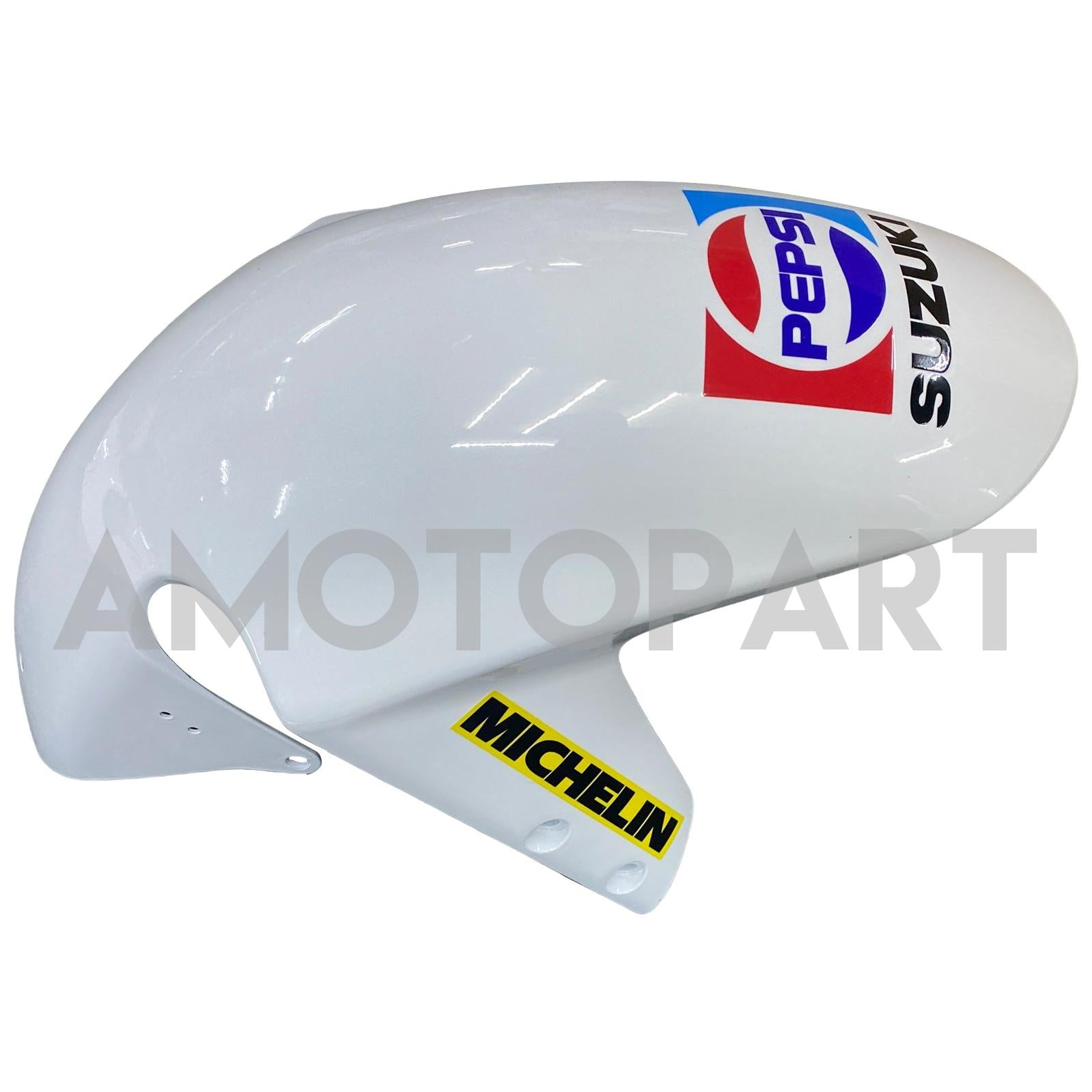 Amotopart Suzuki 01-03 GSXR600 & 00-03 GSXR750 Pepsi White Red Blue Fairing Kit