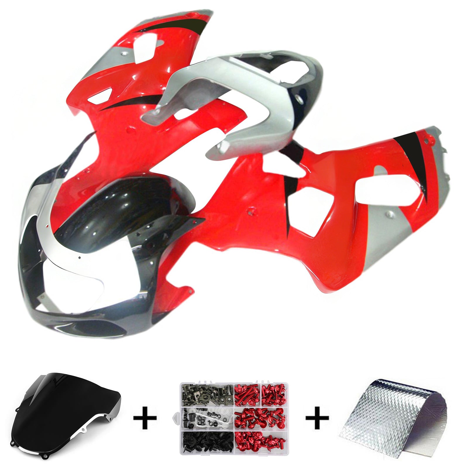 AMOTOPART SUZUKI 01-03 GSXR600 & 00-03 GSXR750 KIT DE FAILING GINHA RED RED
