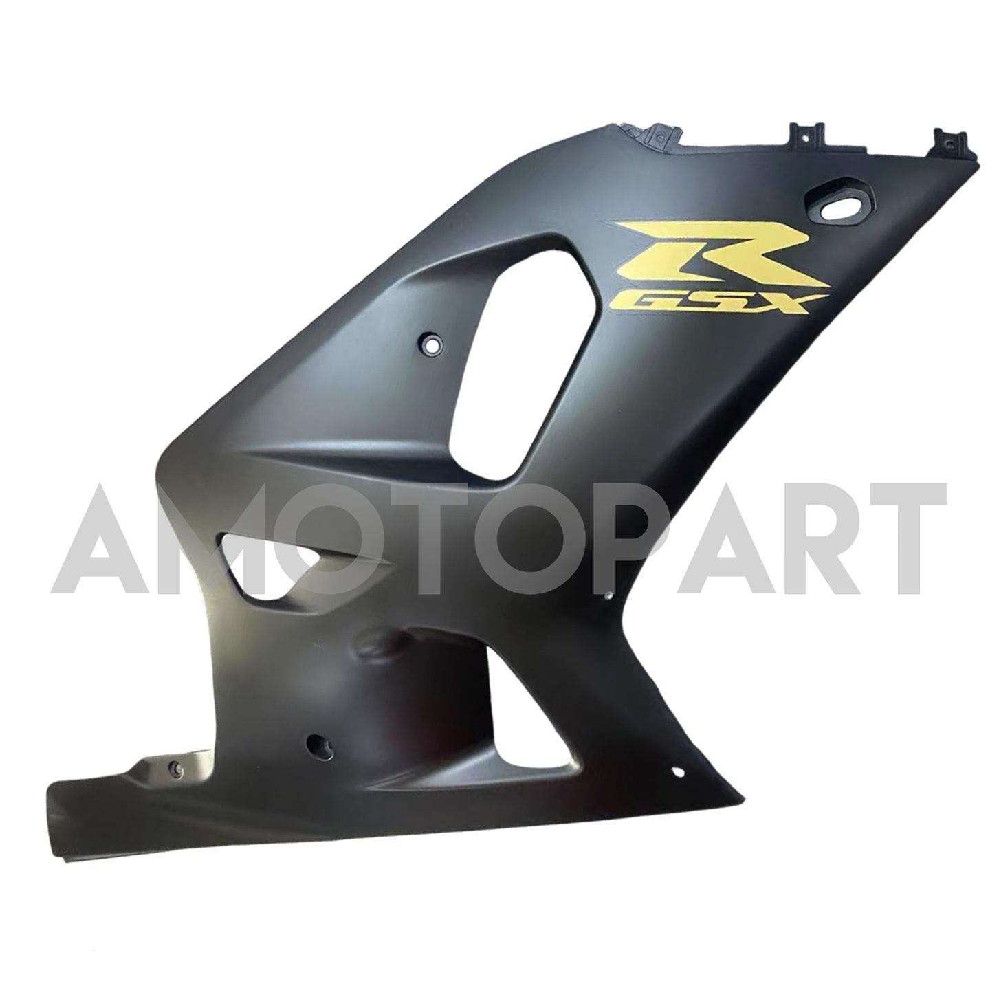 Amotopart Suzuki 01-03 GSXR600 & 00-03 GSXR750 Mat Black Fairing Zestaw