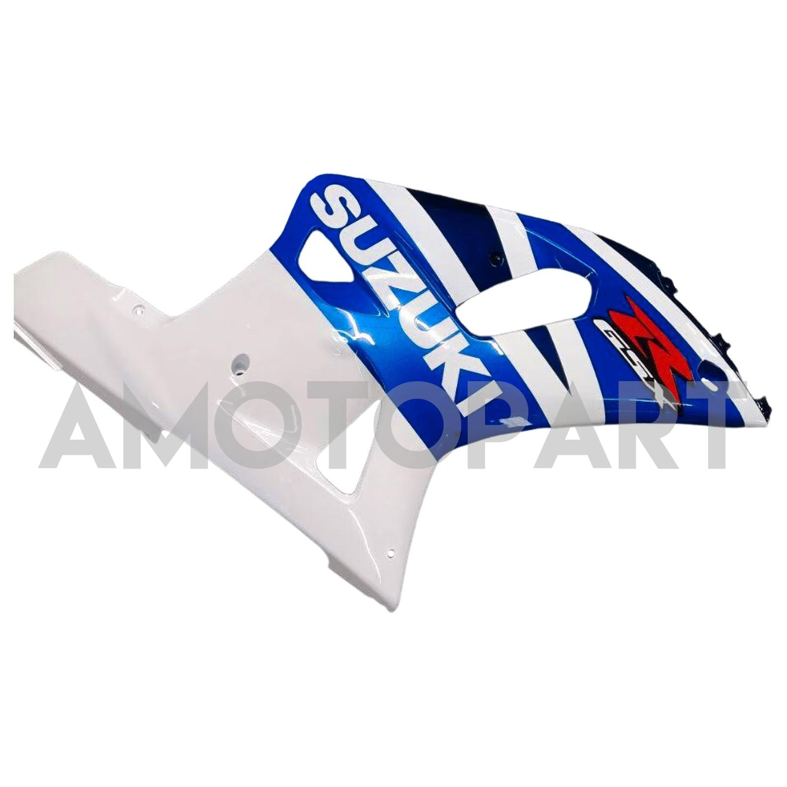 AMOTOPART SUZUKI 01-03 GSXR600 & 00-03 GSXR750 White Blue Fairing Kit