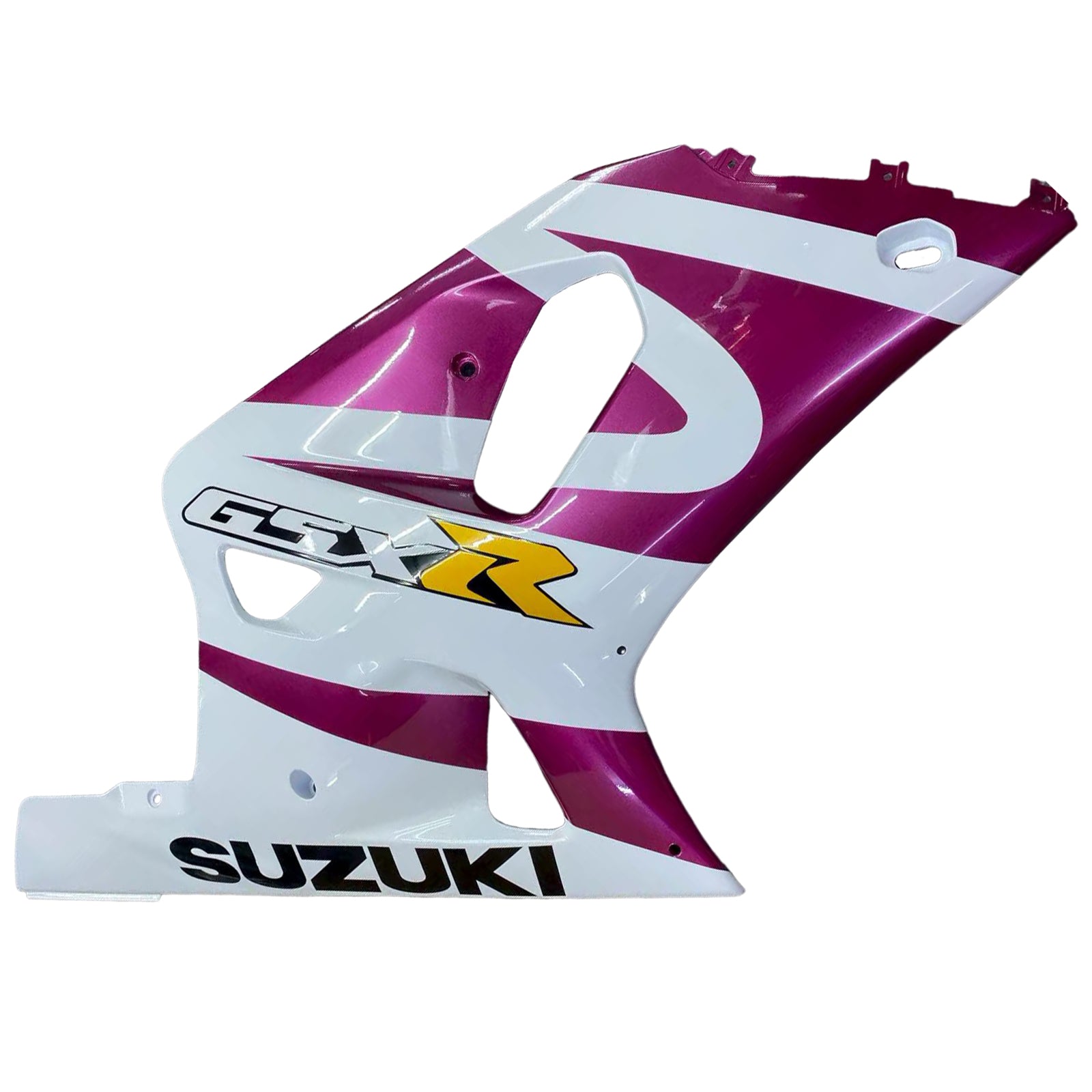 Amotopart 2001-2003 GSXR600 2000-2003 GSXR750 K1 Suzuki Purple White Fairing Kit