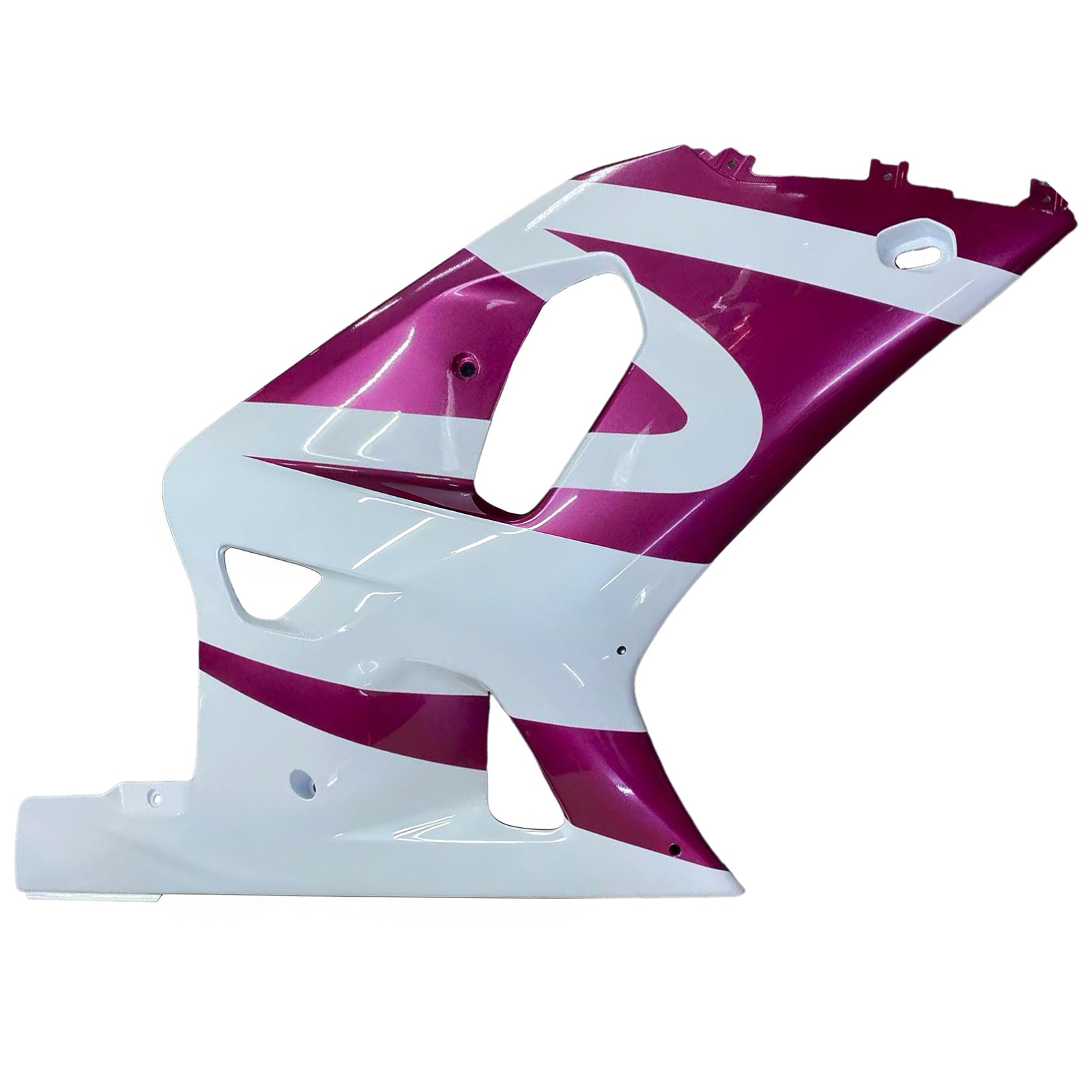 Amotopart 2001-2003 GSXR600 2000-2003 GSXR750 K1 Suzuki Purple White Fairing Kit