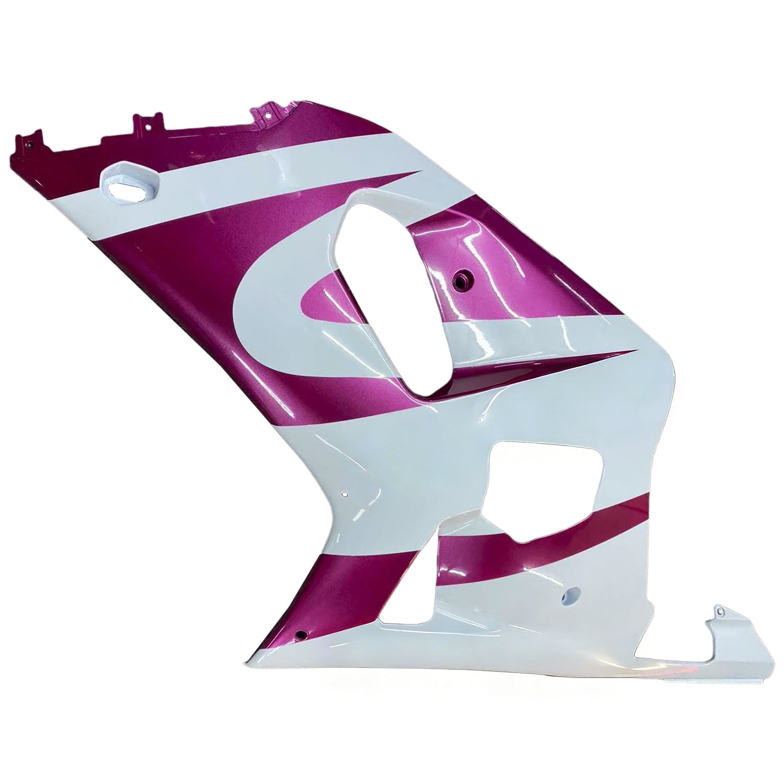Amotopart 2001-2003 GSXR600 2000-2003 GSXR750 K1 Suzuki Purple White Fairing Kit