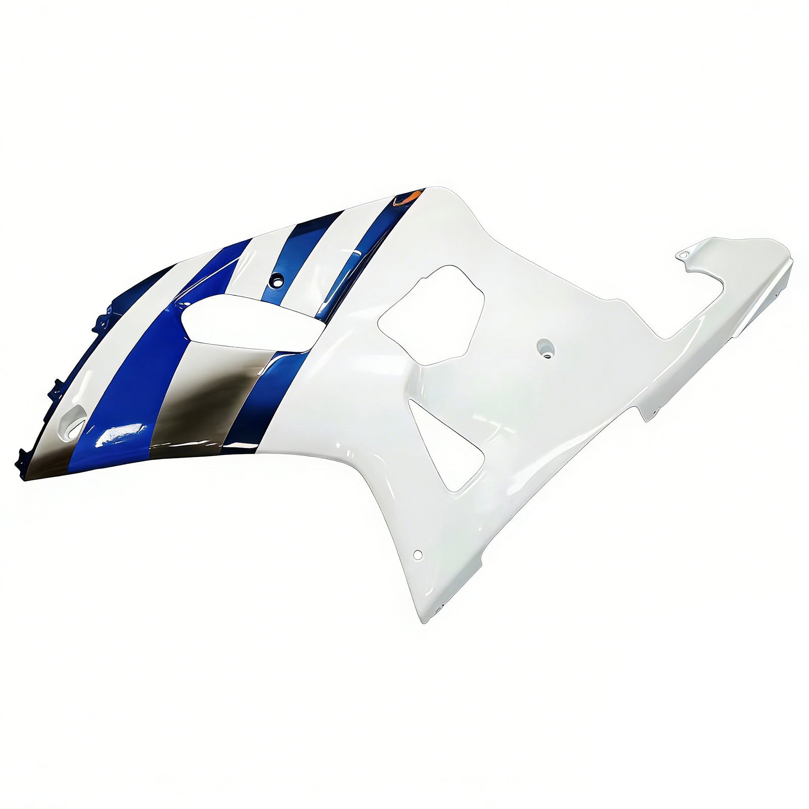 Amotopart 2001-2003 GSXR600 2000-2003 GSXR750 K1 Suzuki Blue White Fairing Kit