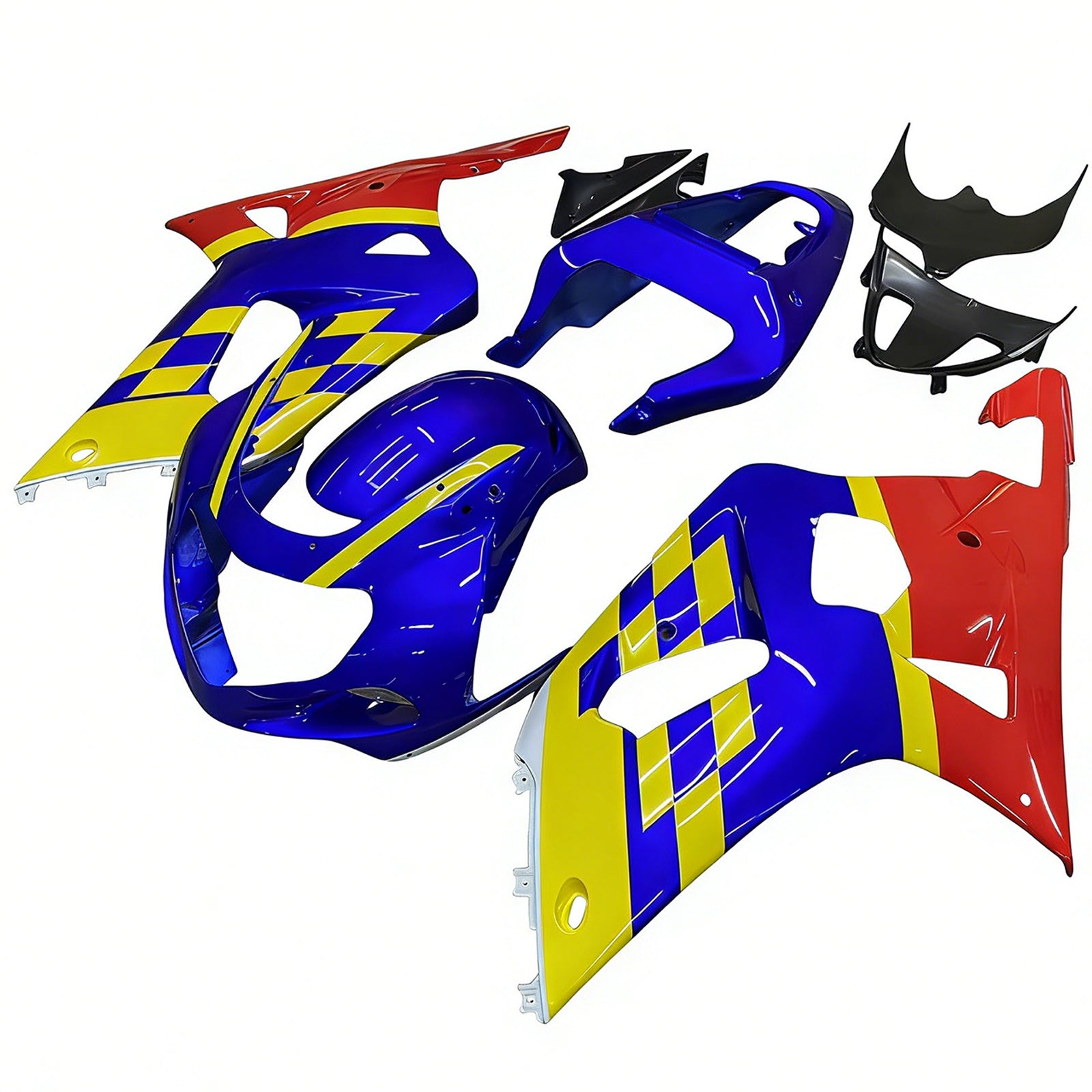 AMOTOPT 2001-2003 GSXR600 2000-2003 GSXR750 K1 SUZUKI RED BLUELING KIT