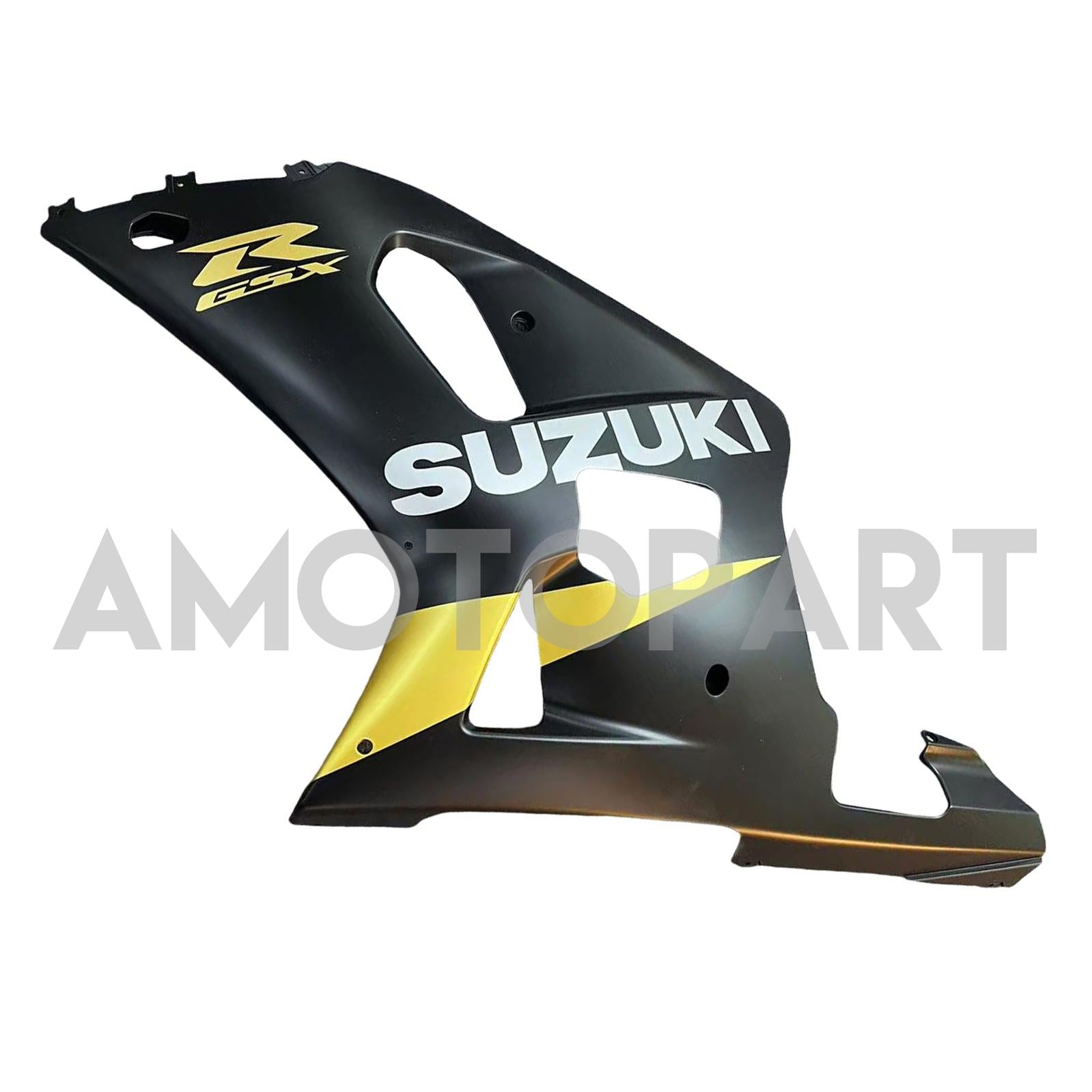 Amotopart 2001-2003 GSXR600 2000-2003 GSXR750 K1 Suzuki Mattes Schwarz Goldverrückungskit