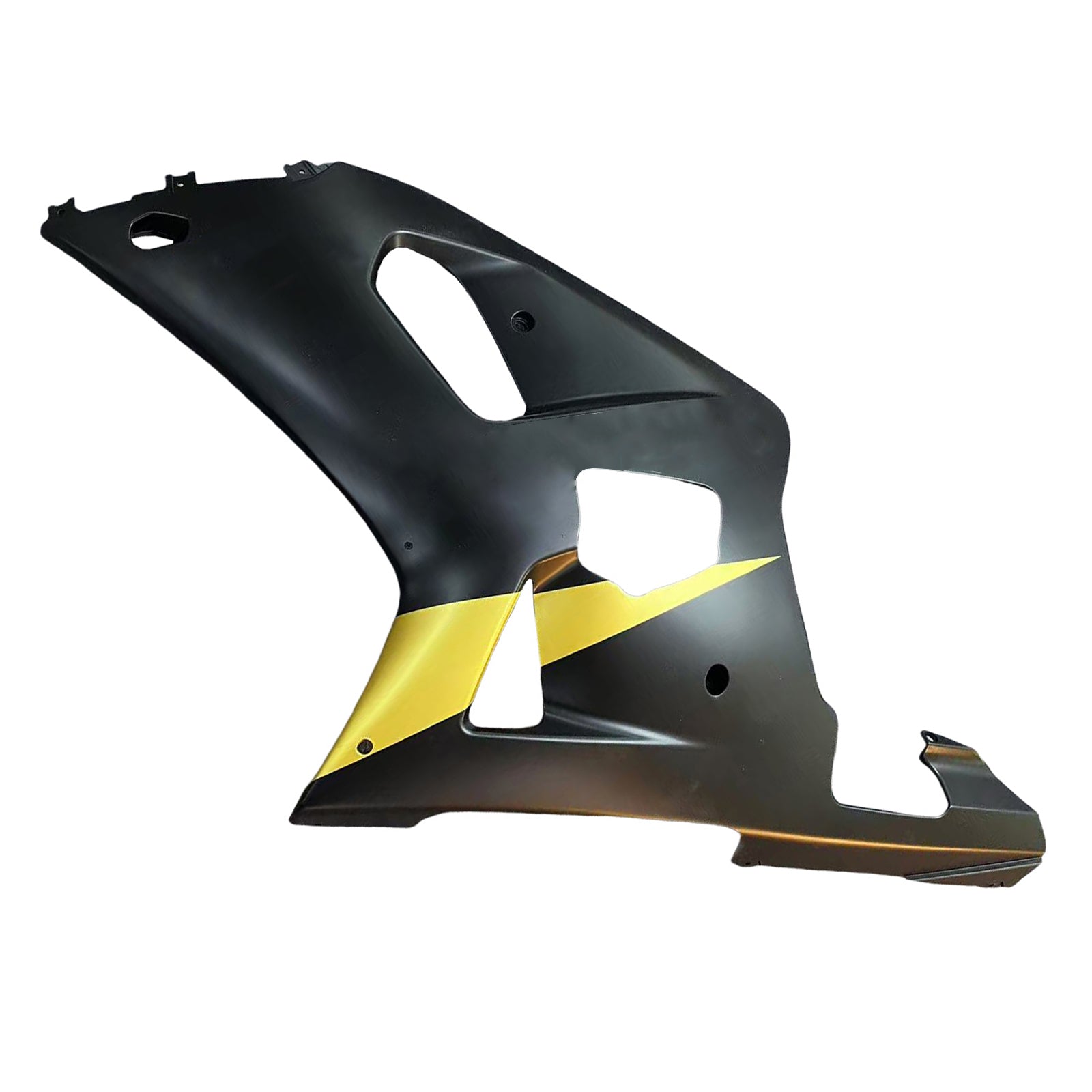 Amotopart 2001-2003 GSXR600 2000-2003 GSXR750 K1 Suzuki Matte Black Gold Fairing Kit