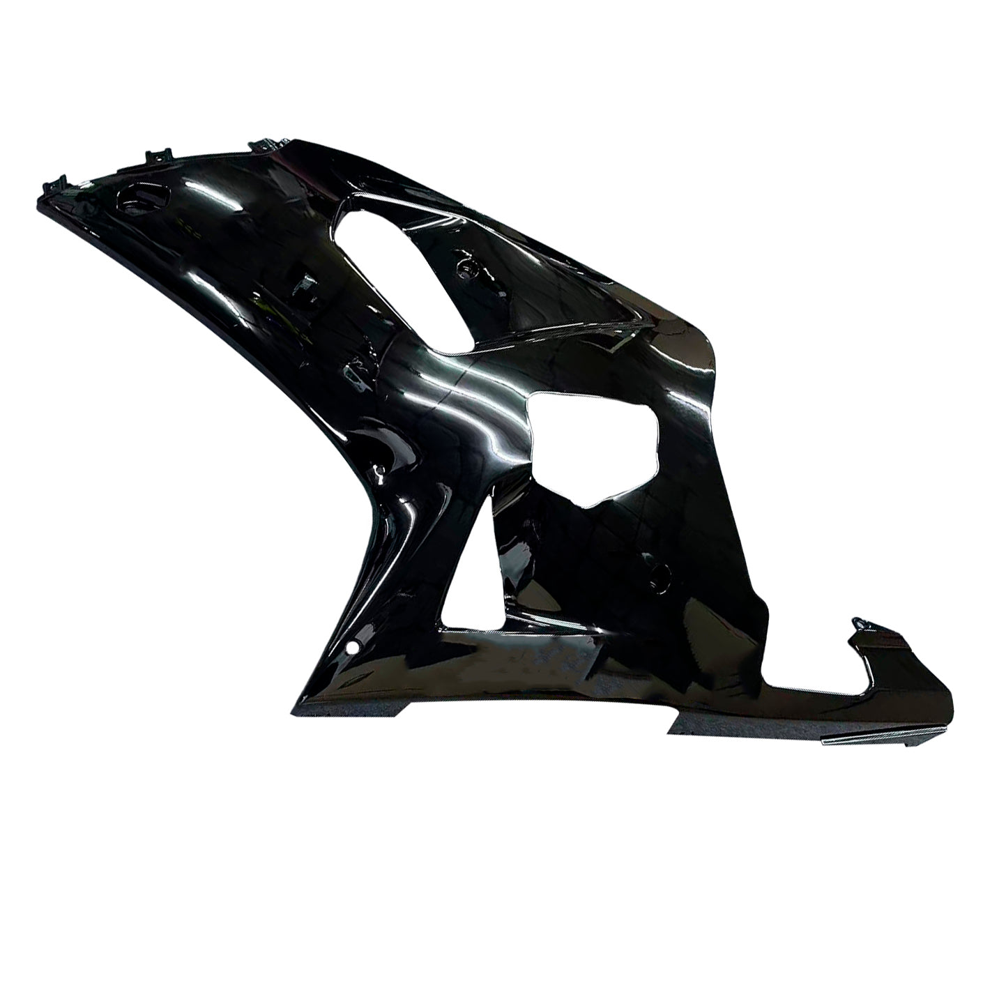 Amotopart 2001-2003 GSXR600 2000-2003 GSXR750 K1 Suzuki Gloss Black Fairing Kit