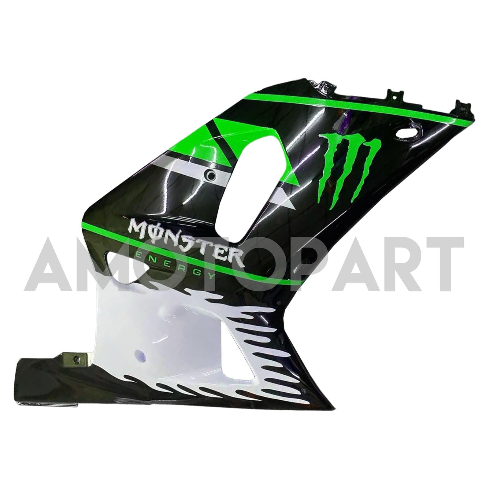 Amotopart 2001-2003 GSXR600 2000-2003 GSXR750 K1 Suzuki Green Black Fairing Kit