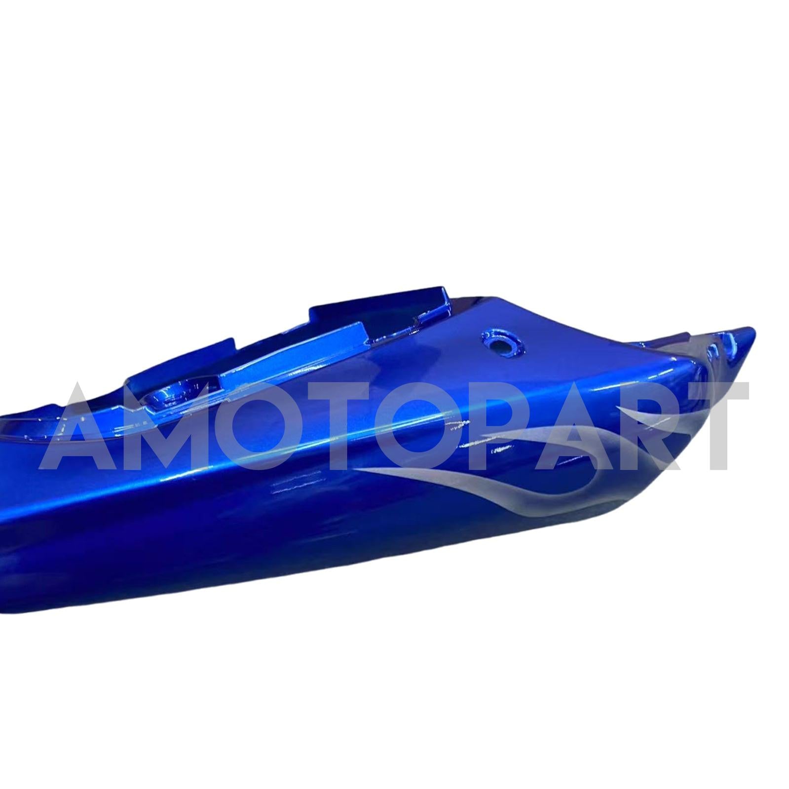 Amotopart 2001-2003 GSXR600 2000-2003 GSXR750 K1 Suzuki Blue mit Flammenverkleidungskit