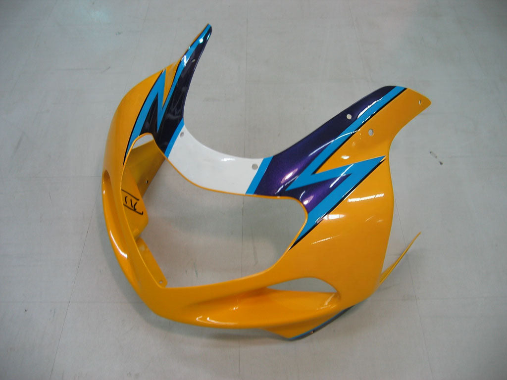Amotopart Suzuki 01-03 GSXR600 & 00-03 GSXR750 Fairing multi-yellow Kit
