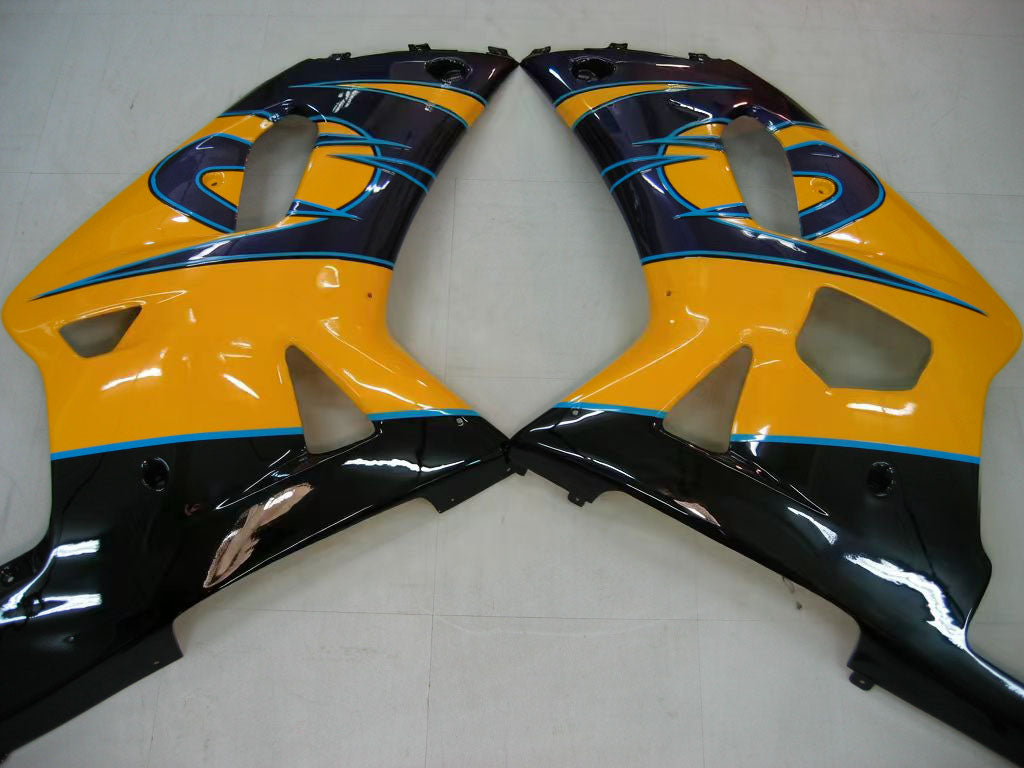 Amotopart Suzuki 01-03 GSXR600 & 00-03 GSXR750 Fairing multi-yellow Kit