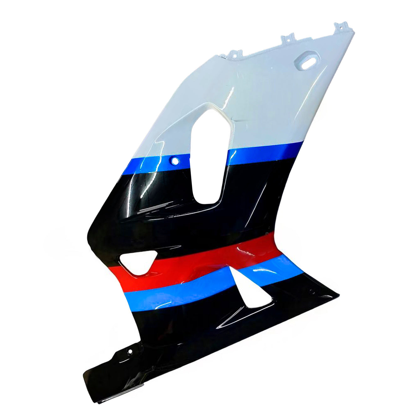 Amotopart Suzuki 01-03 GSXR600 & 00-03 GSXR750 White Black Fairing Kit