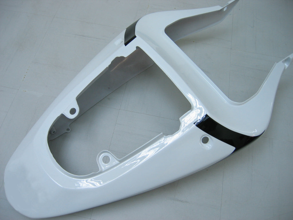 Amotopart Suzuki 01-03 GSXR600 & 00-03 GSXR750 Fairing White Kit